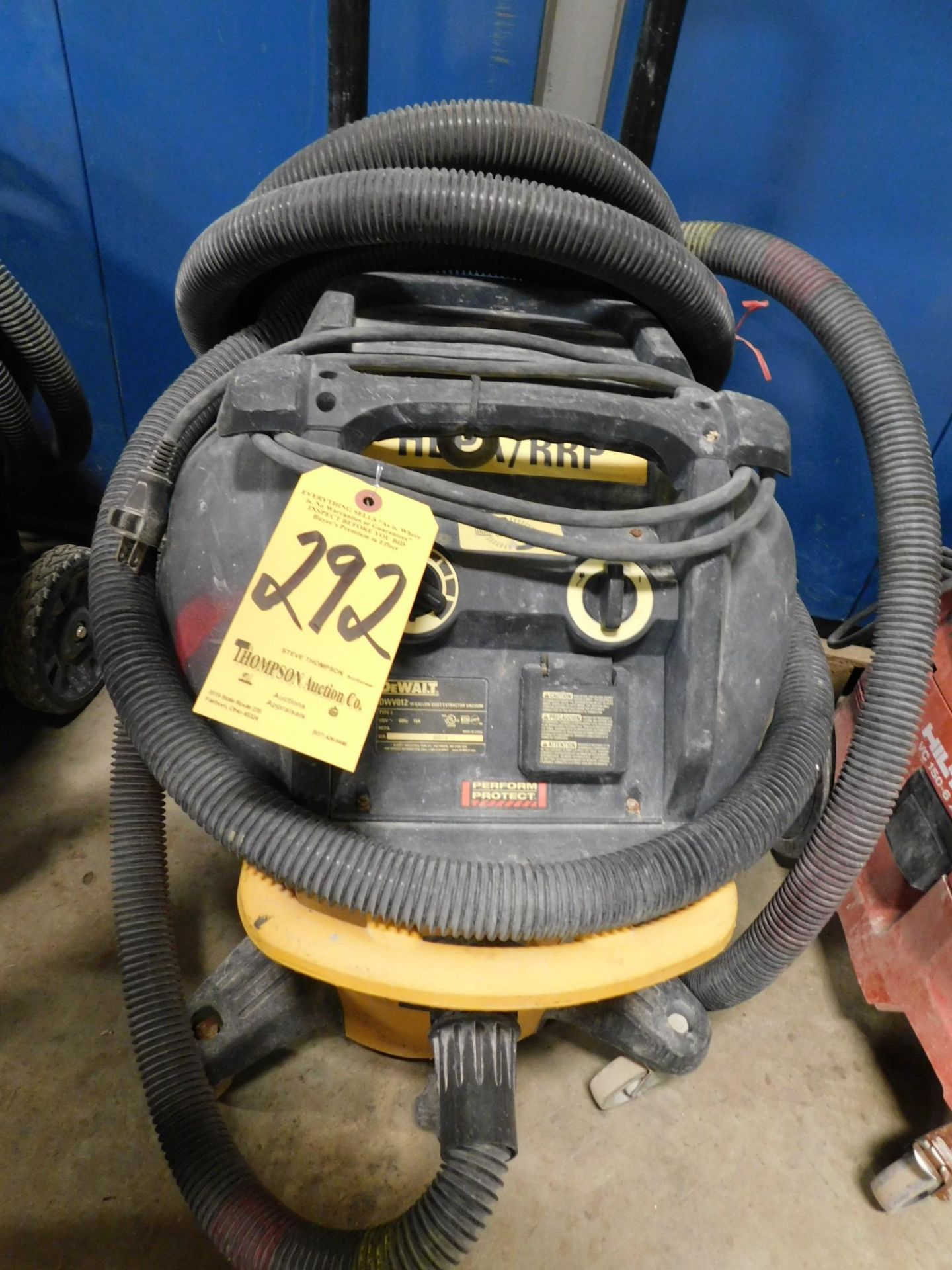 Dewalt DWV012 Hepa Vac