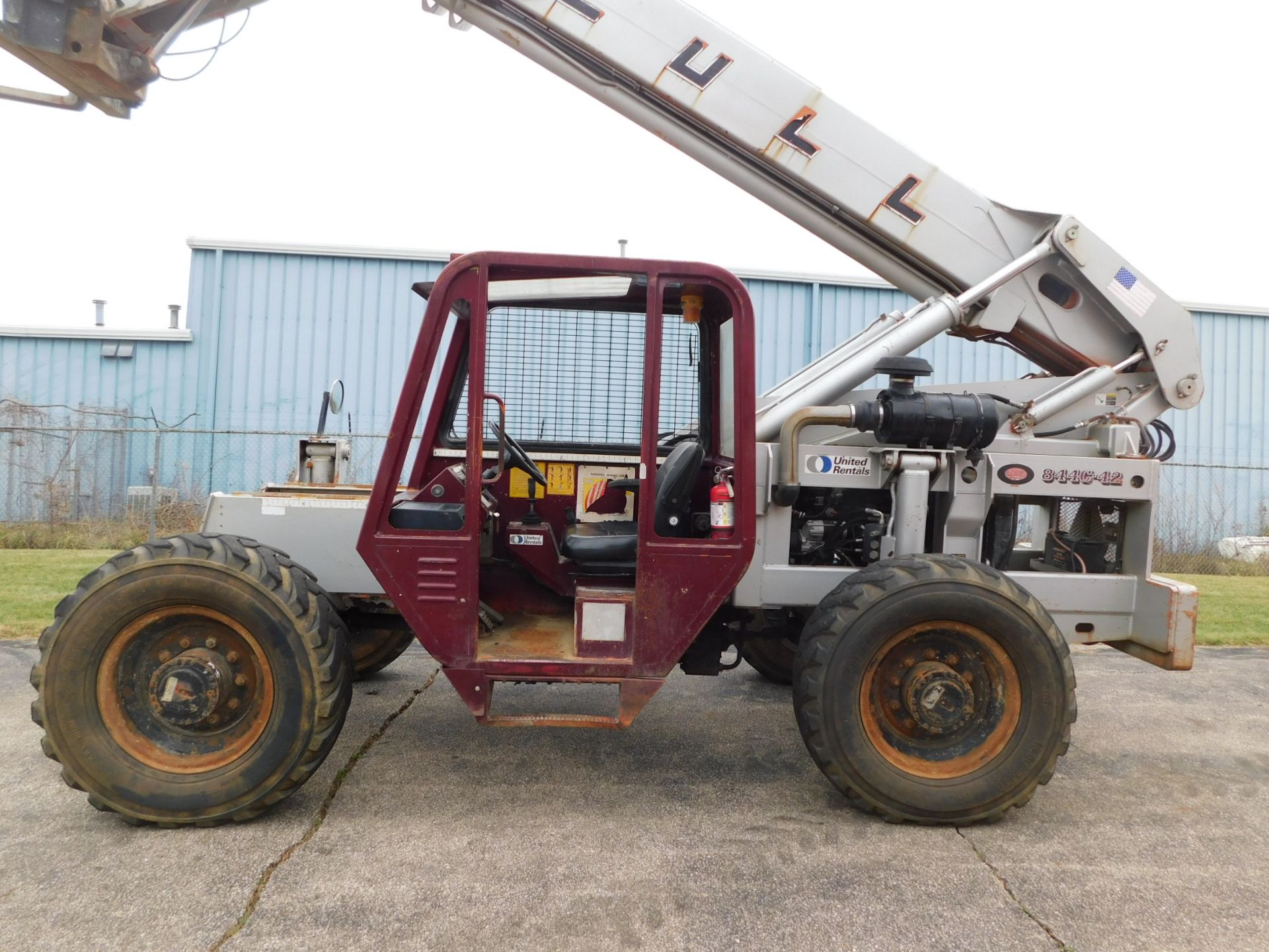 1999 Lull Model 844C-42 Telehandler, s/n Unknown, 8,000 Lb. Lift Capacity, 42’ Reach Height, 9,045 - Image 3 of 24