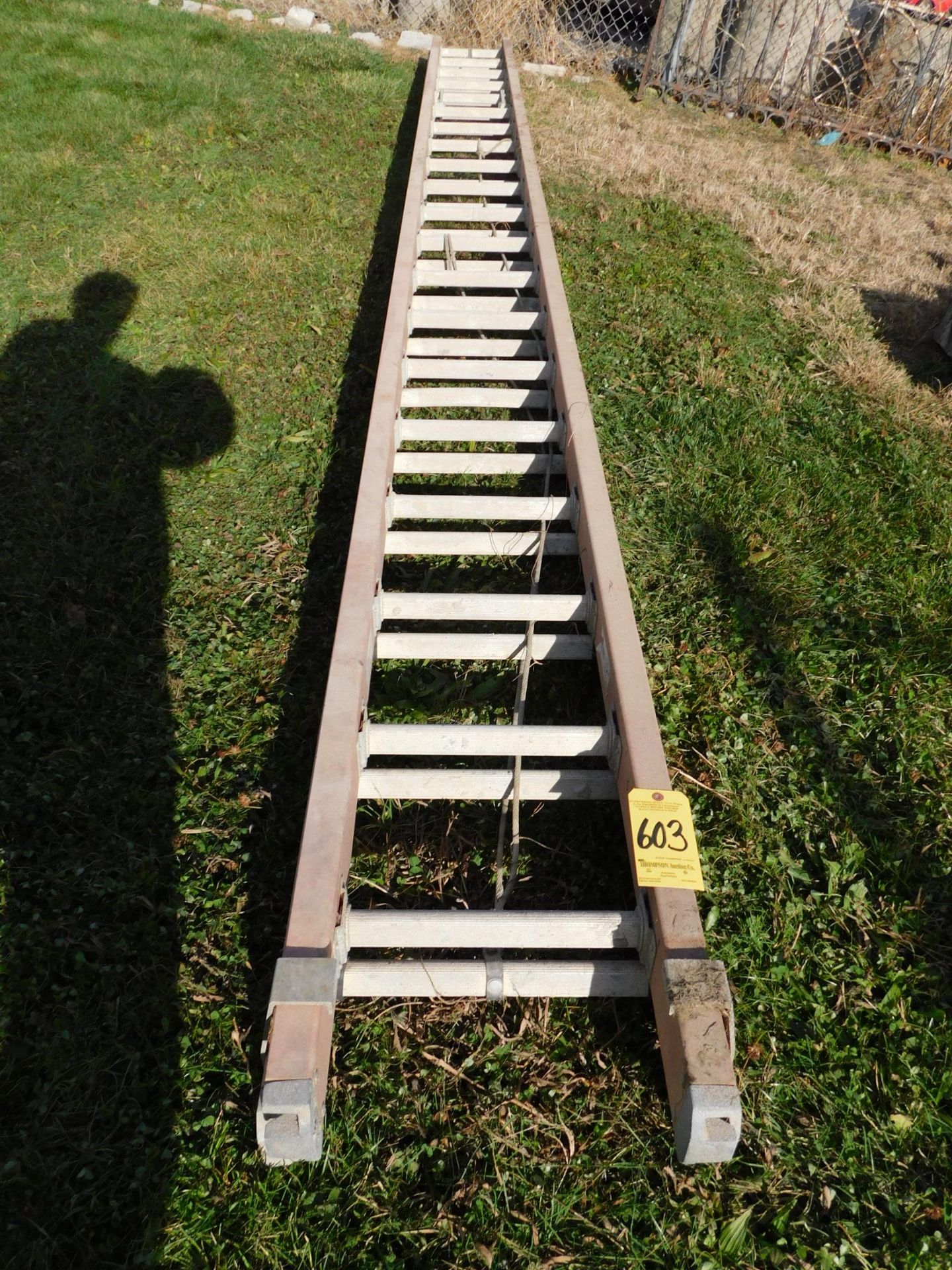 Green Bull 40' Fiberglass Extension Ladder