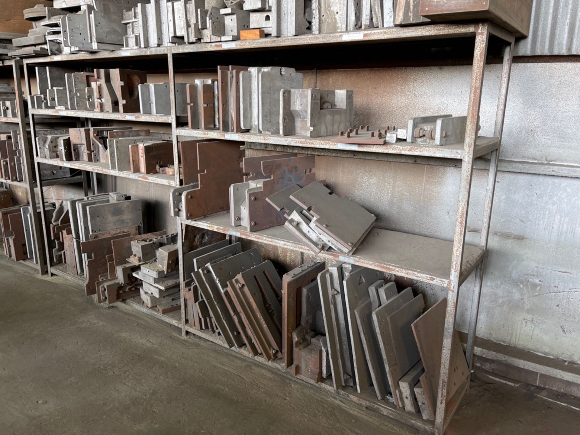 Lot (3) Industrial Shelves - Image 2 of 4