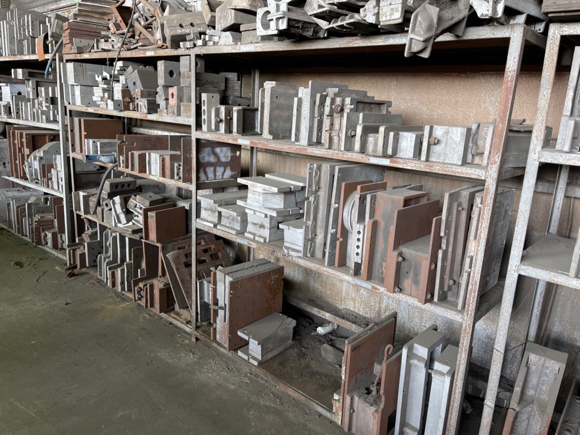 Lot (3) Industrial Shelves - Image 3 of 4