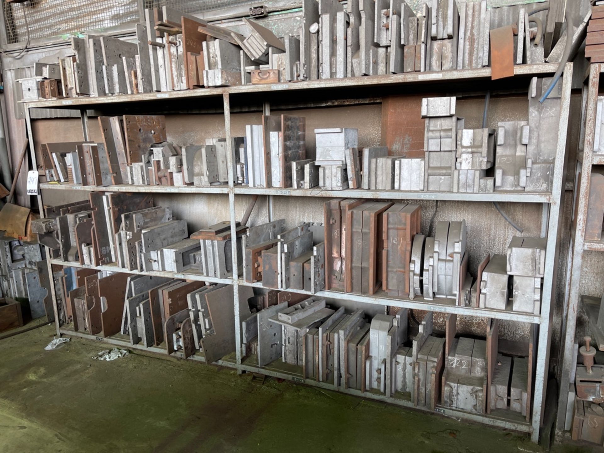 Lot (3) Industrial Shelves - Image 4 of 4
