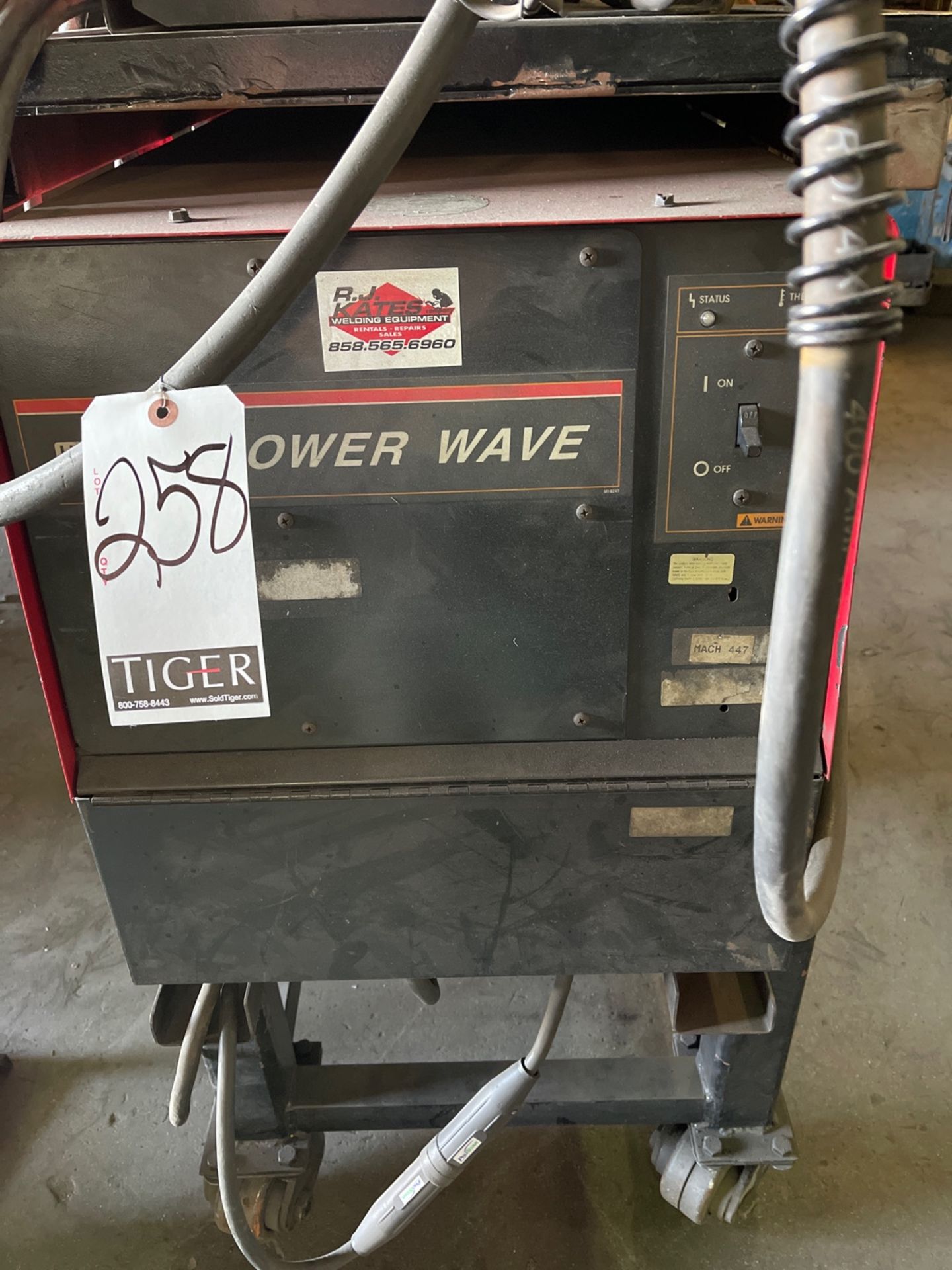 Lincoln Electric POWER WAVE 455 Mig Welder with Wire Feed - Image 2 of 7