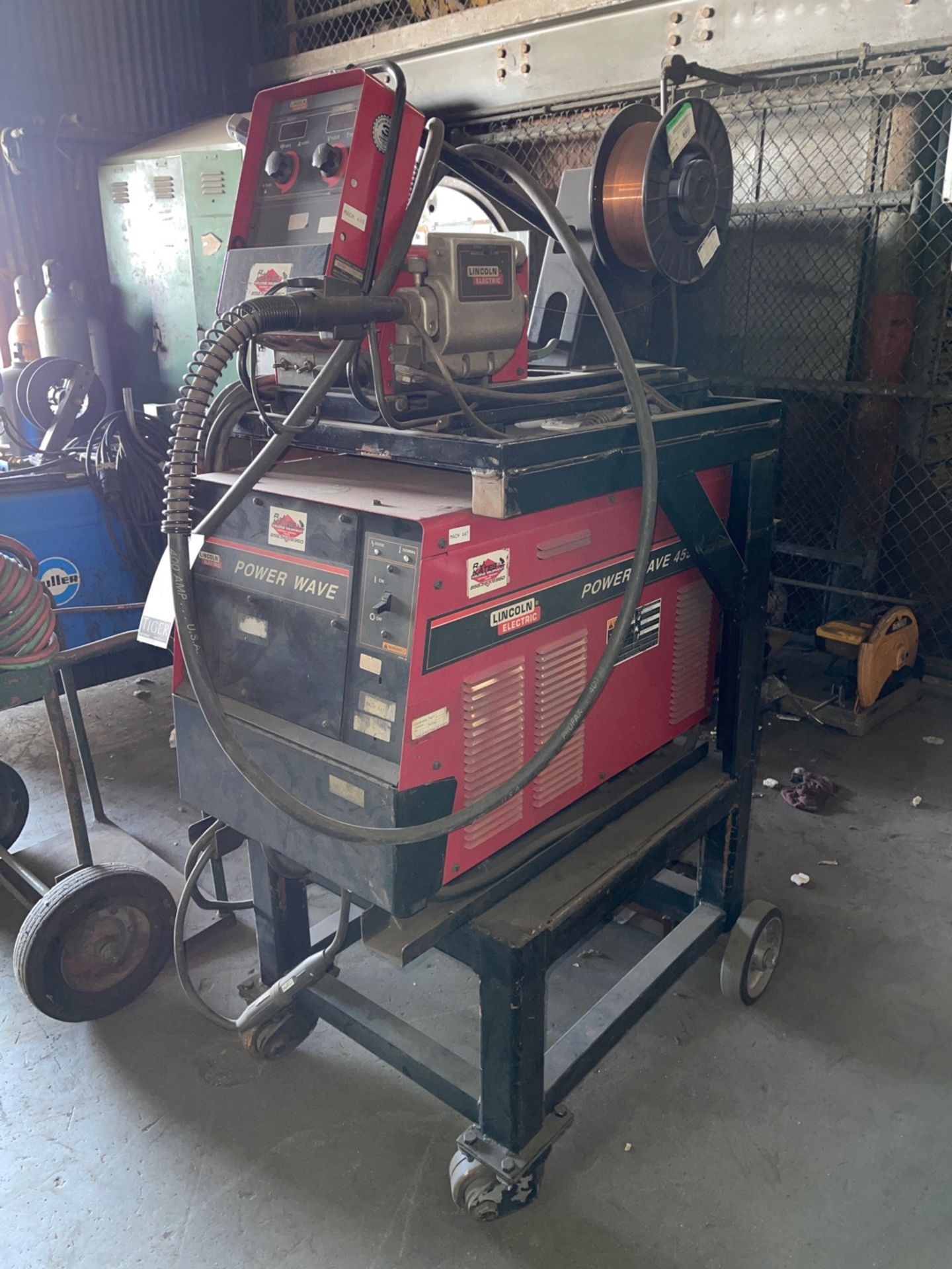 Lincoln Electric POWER WAVE 455 Mig Welder with Wire Feed