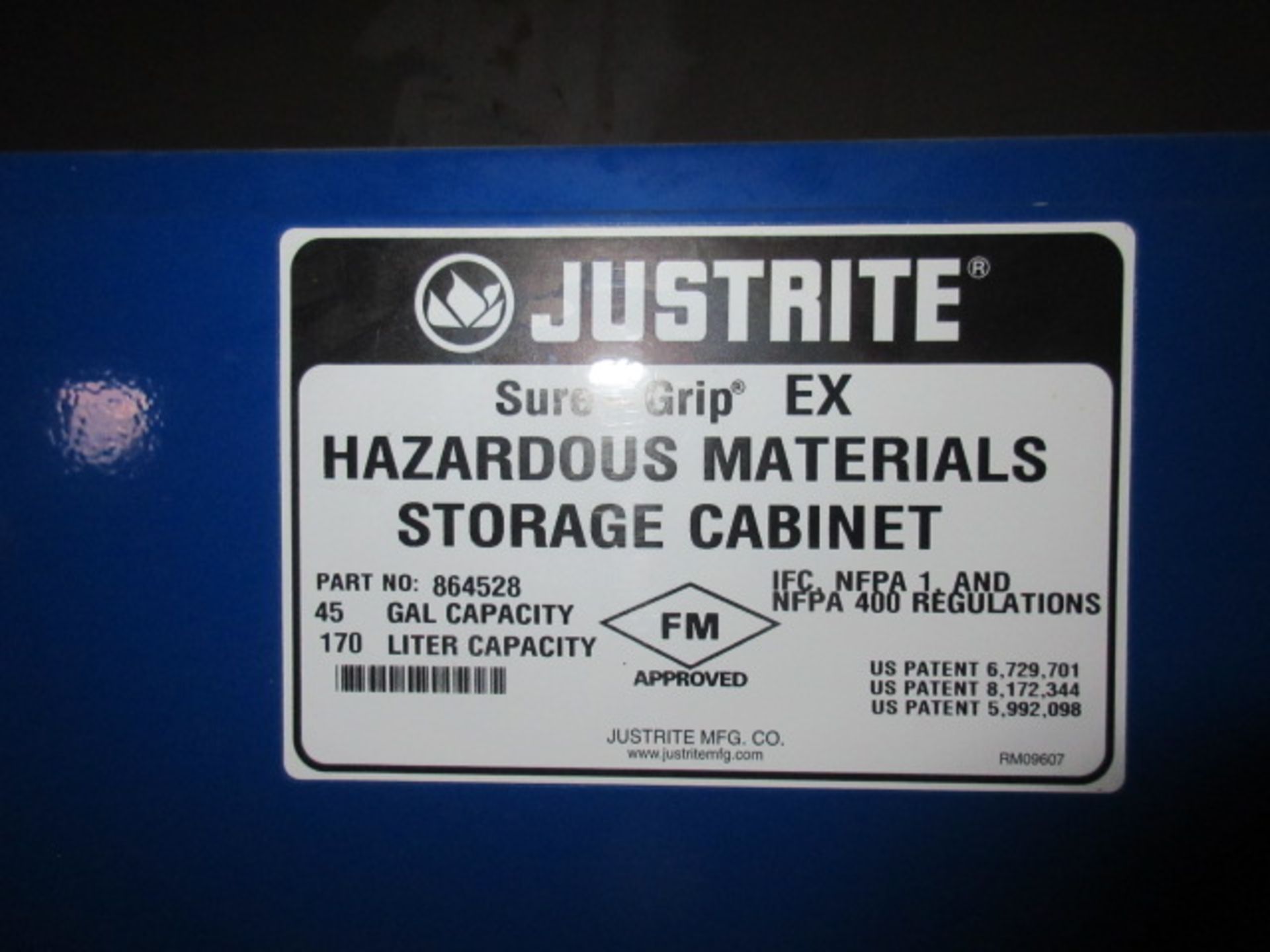 Hazmat Storage Cabinet - Image 5 of 7