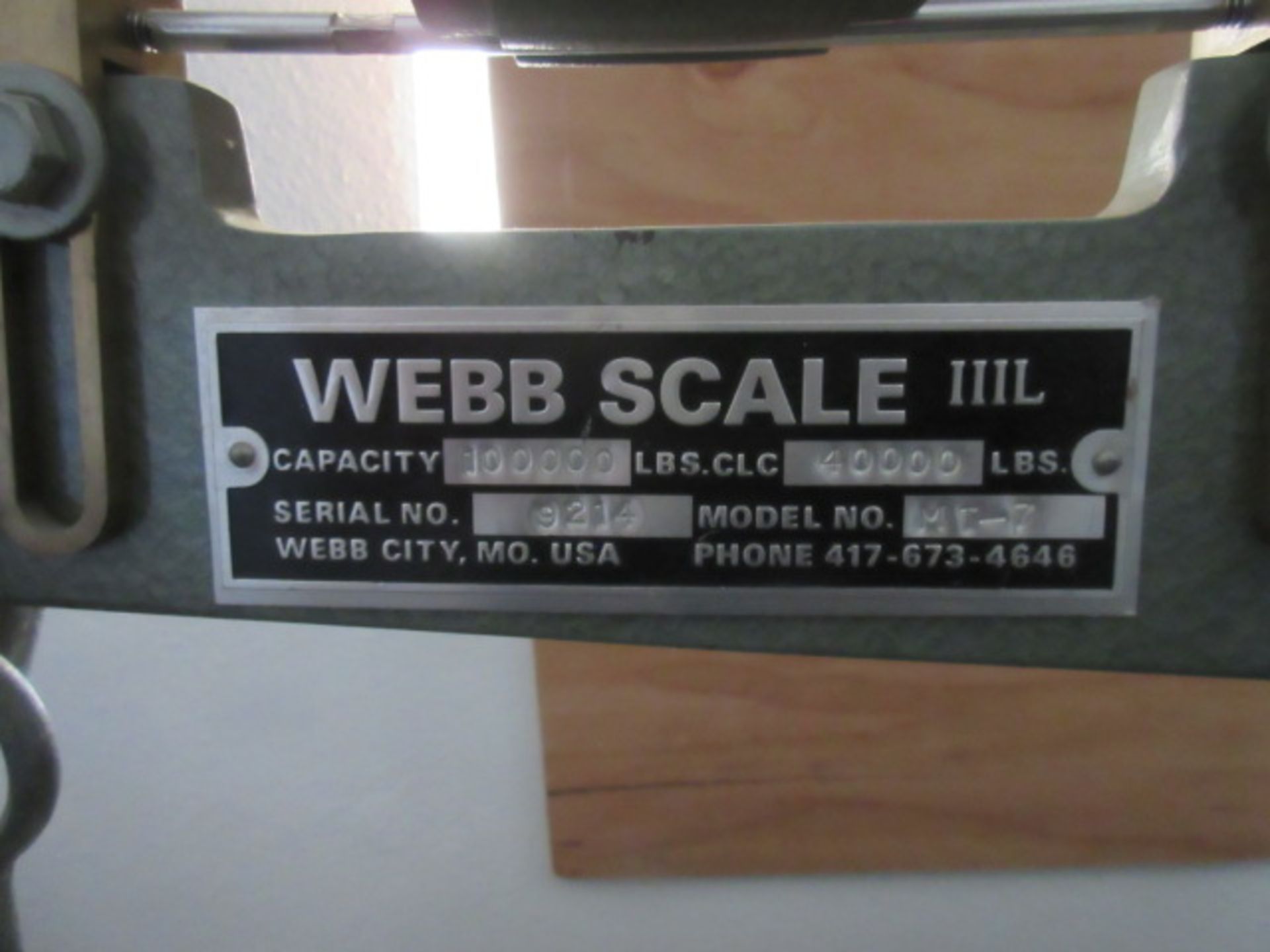 Webb Industrial Scale - Image 4 of 5