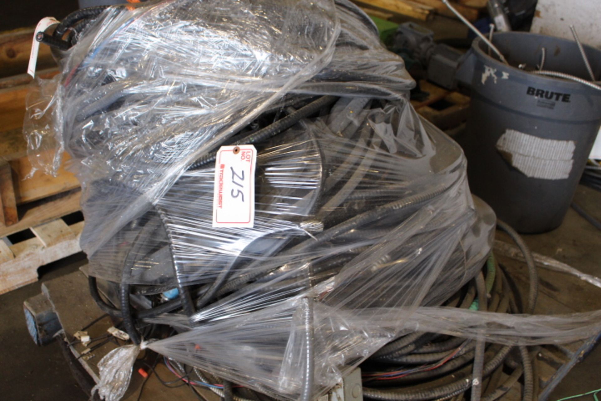 (2) PILES OF ASSORTED TECK CABLE