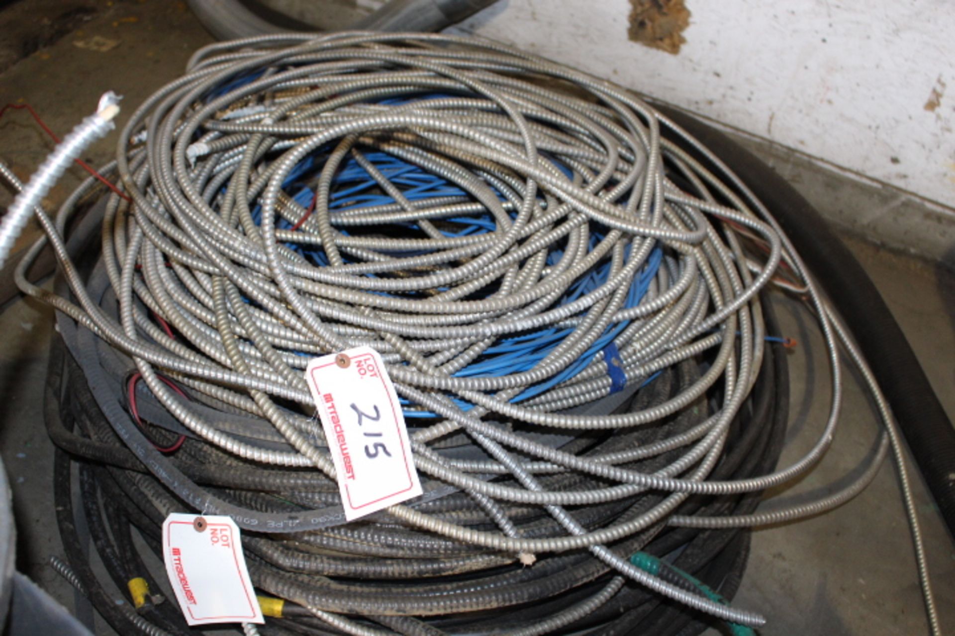 (2) PILES OF ASSORTED TECK CABLE - Image 2 of 2