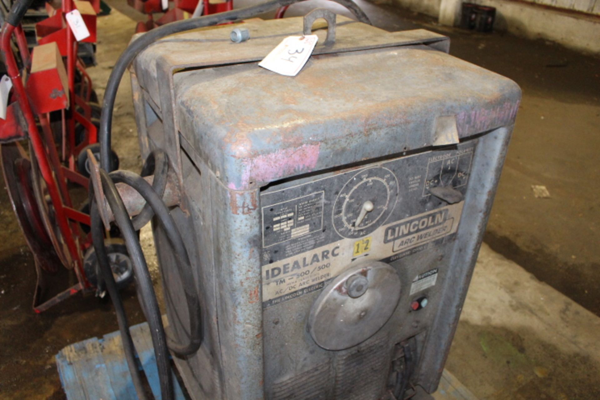 LINCOLN IDEALARC TM500/500 AC/DC ARC WELDER