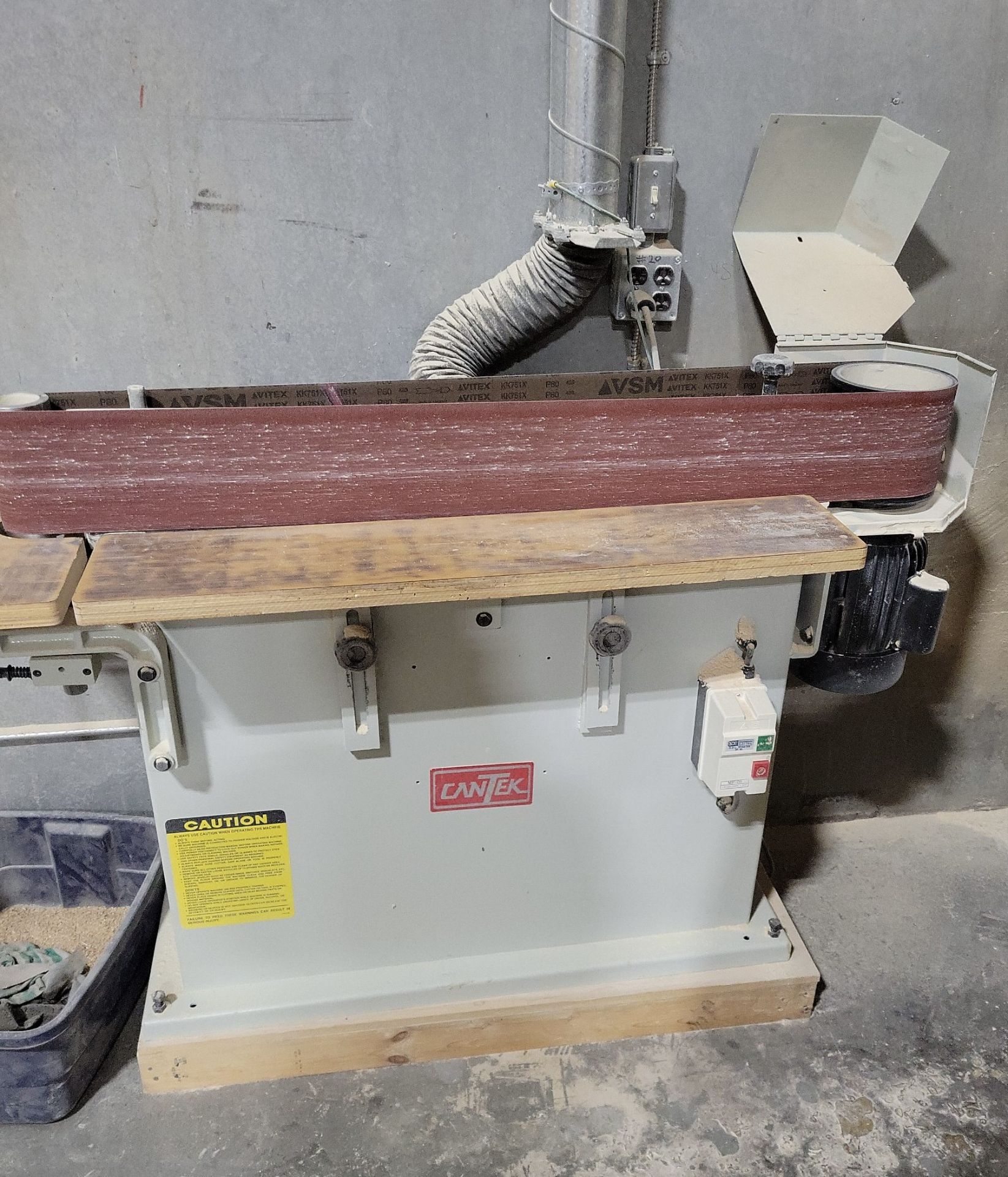 CANTEK EDGE SANDER, 220V, 1ph