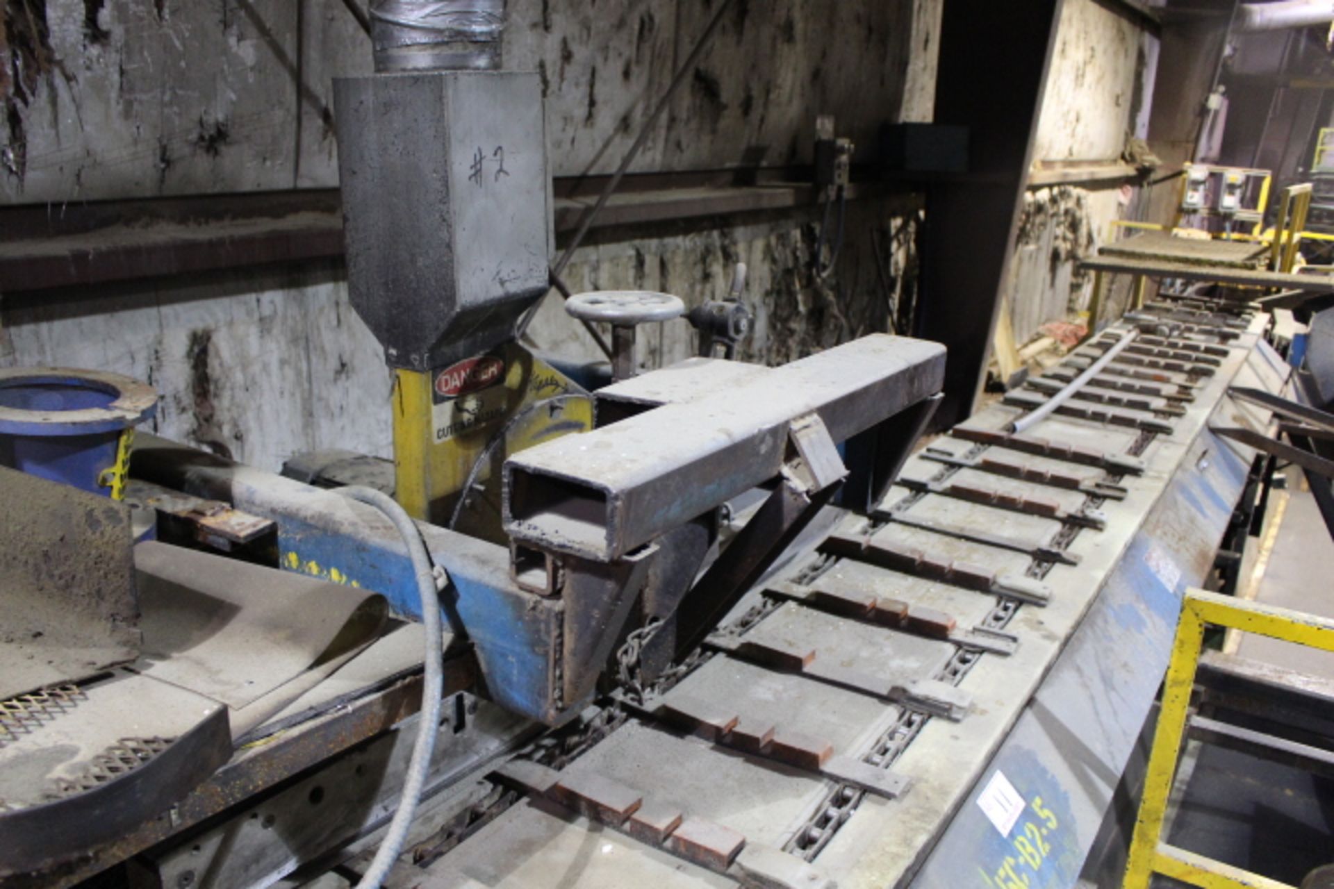 UNSCRAMBLER TRANSFER, FLAT BED POSITIONING TABLE, INFEED TO TRIM SAW, SEC SAWMILL EQUIPMEN - Image 6 of 6