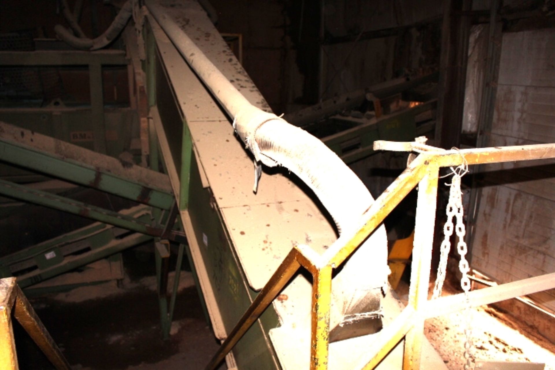 18" X 35' WASTE CONVEYOR, FROM CHIPPER TO BM & M CHIP SCREEN, NO. 7C2, - Image 2 of 2