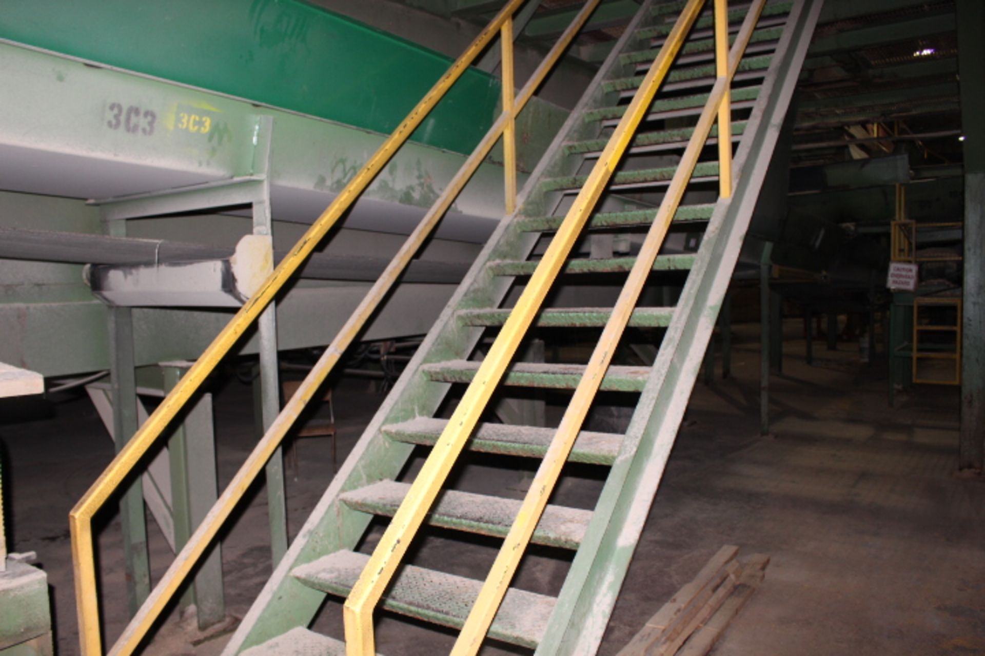 33" X 95' BELT CONVEYOR, ASSET NO. 3C3W/ MOTOR & REDUCER - Image 3 of 3