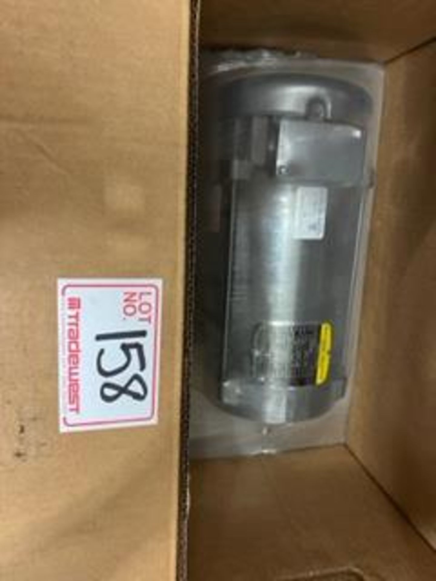 NEW IN BOX BALDOR ELECTRIC MOTOR, MODEL CDP3575; 1.5HP/1.12KW; 115/230V 1PH