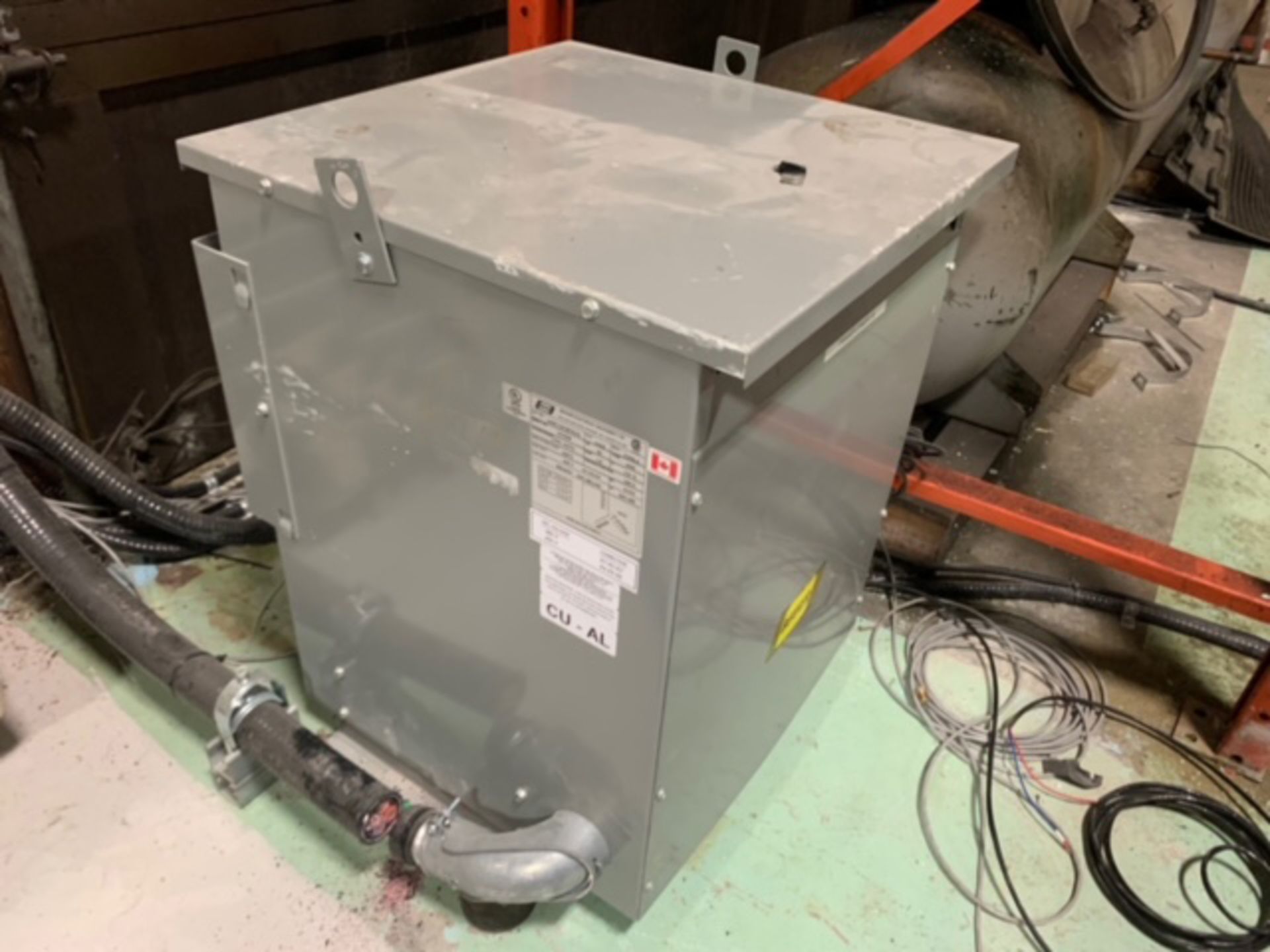 BEAVER 112.5 KVA TRANSFORMER, MODEL AVR112TQP4C/N, 600V – 380V; TYPE 2