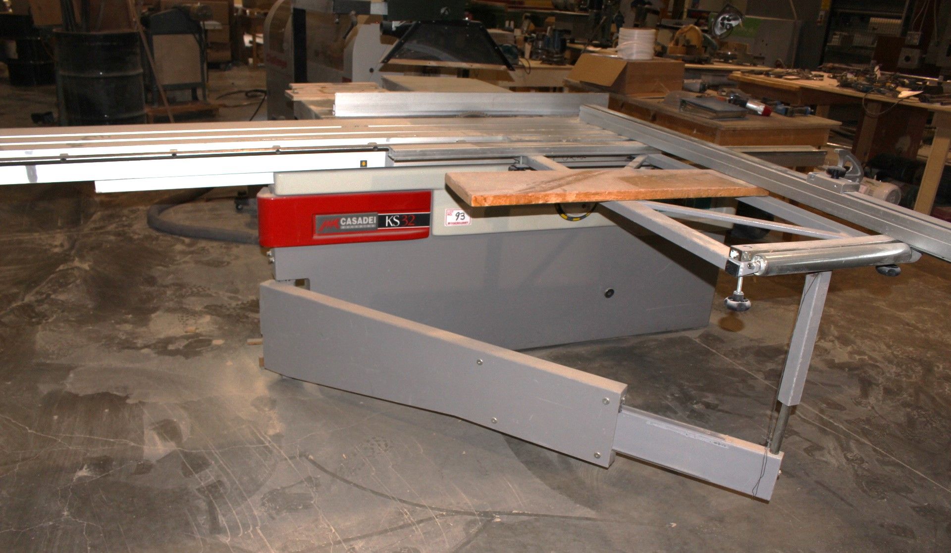 CASADEI KS32 SLIDING PANEL SAW, BLADE GUARD, 220V, 3PH, S/N 00-27-022 - Image 2 of 4