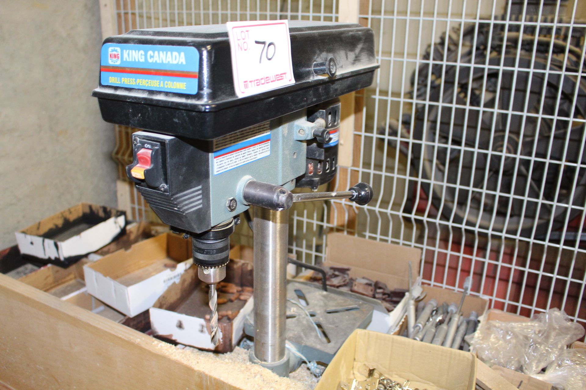 KING 8" DRILL PRESS