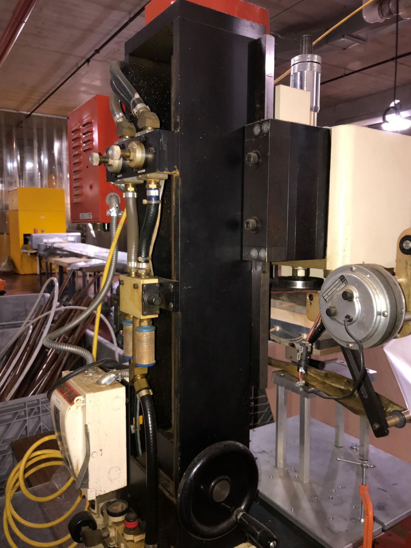 USI model US-25 Hot Stamp Printer, single phase, 220 volts. Serial#2B 192 0893. Rigging $150.00. - Image 2 of 4