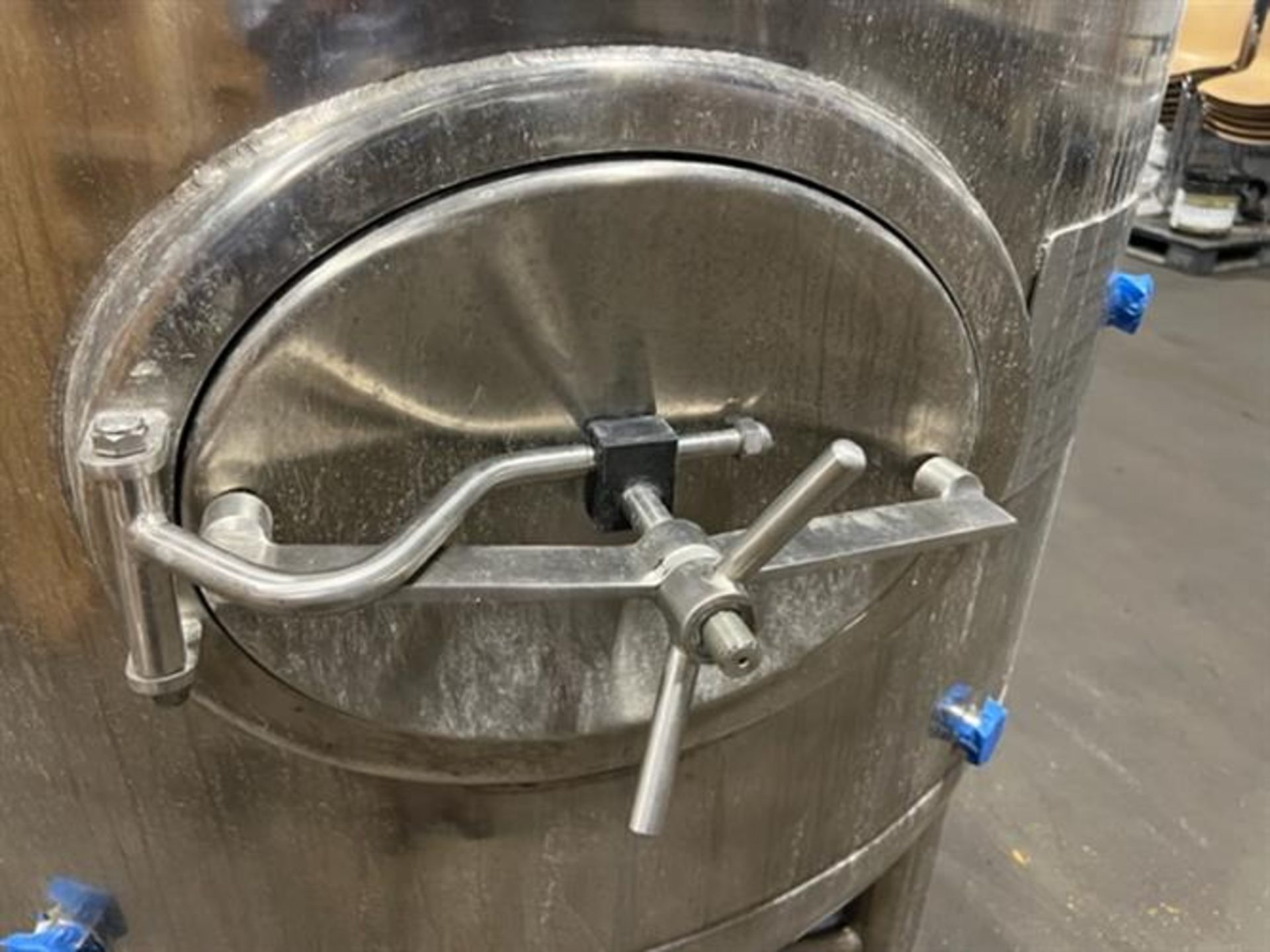 Fronhofer 25BBL 775 gallon stainless steel Brite tank - Image 4 of 7