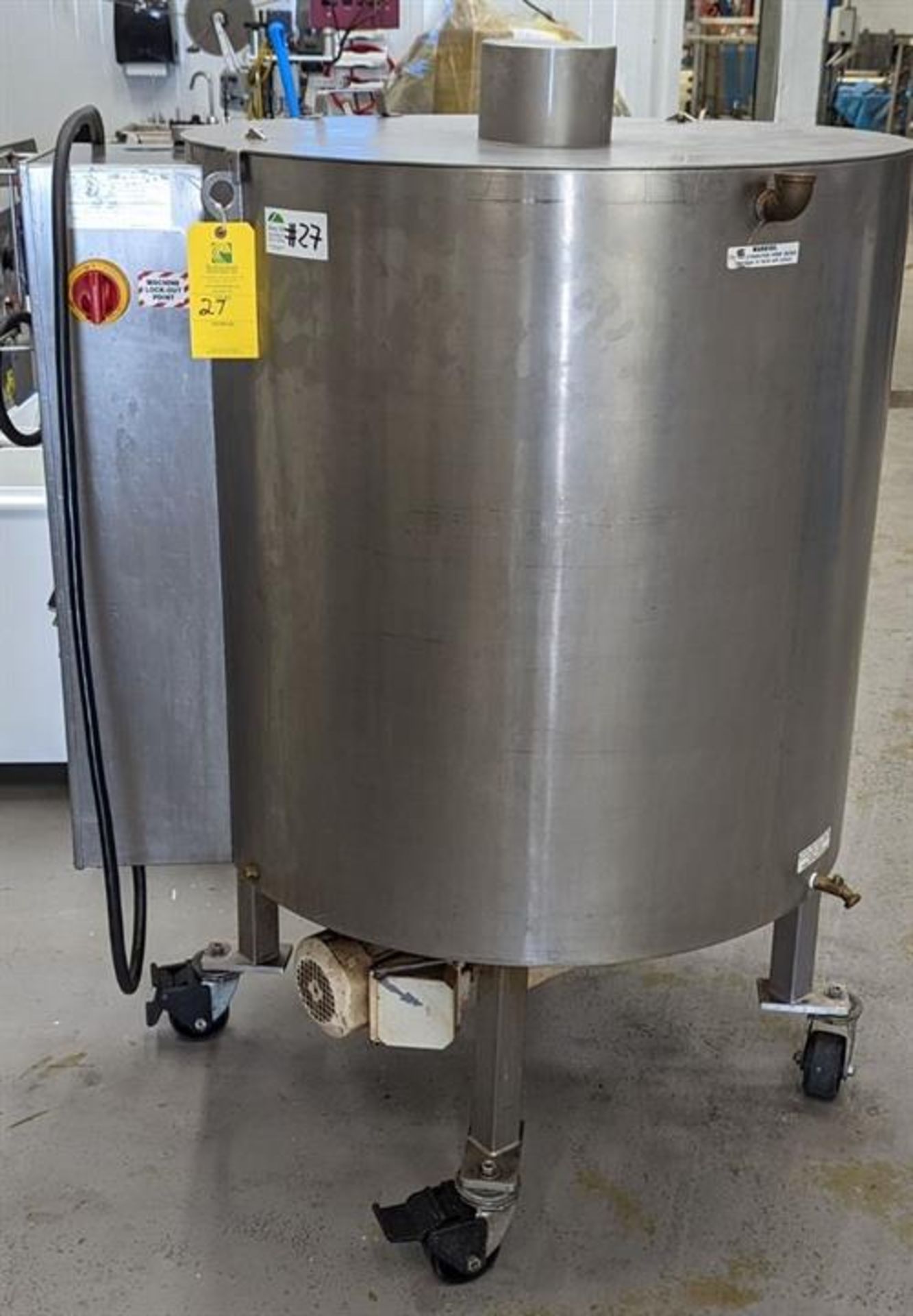 Savage 1250 lb Stainless Steel Chocolate Melter - Model 0974-40, serial#09-3479 built 2010 - Touch - Image 3 of 6