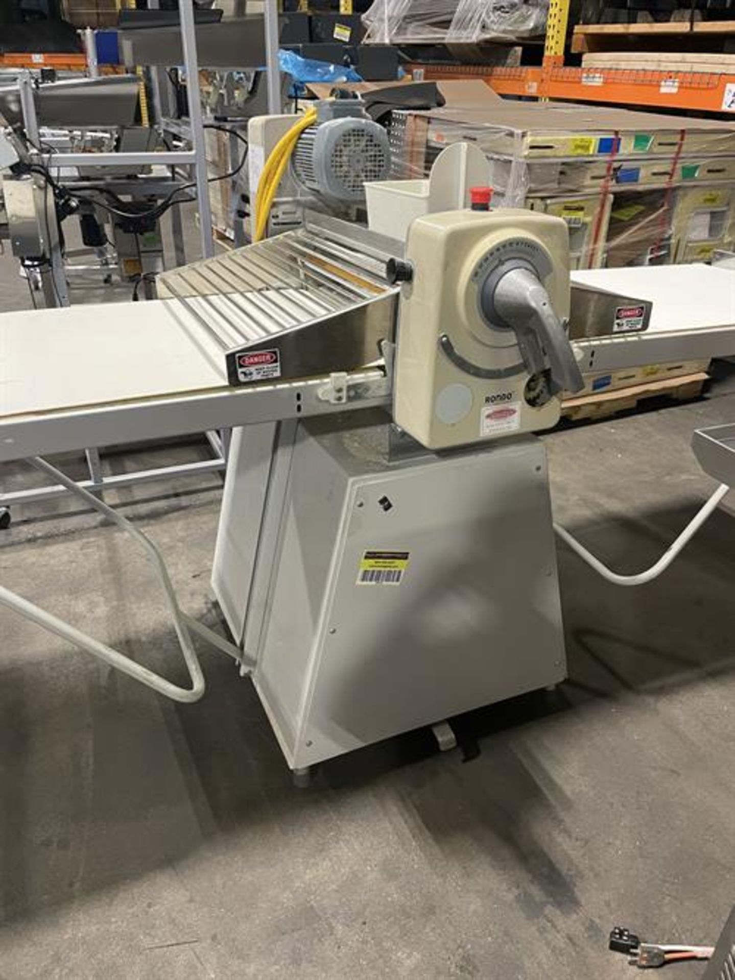 Rondo 24" Reversible Dough Sheeter - Model SSO-615, serial#DOA221016, built 2010 - (2) 24" wide x - Image 7 of 12