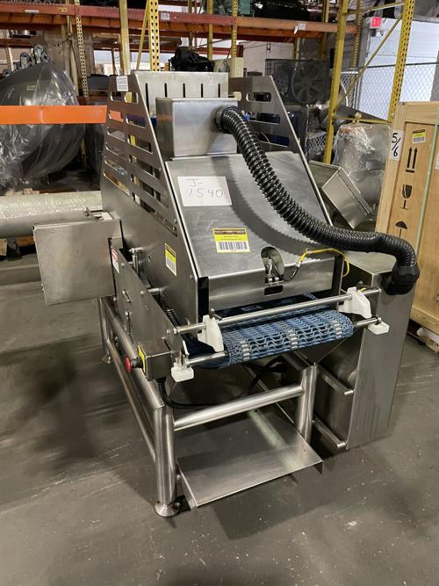 Quantum P2 Target Pepperoni Slicer - Model TP2-0016 - 16" wide x 72" long plastic belt conveyor - ( - Image 11 of 23