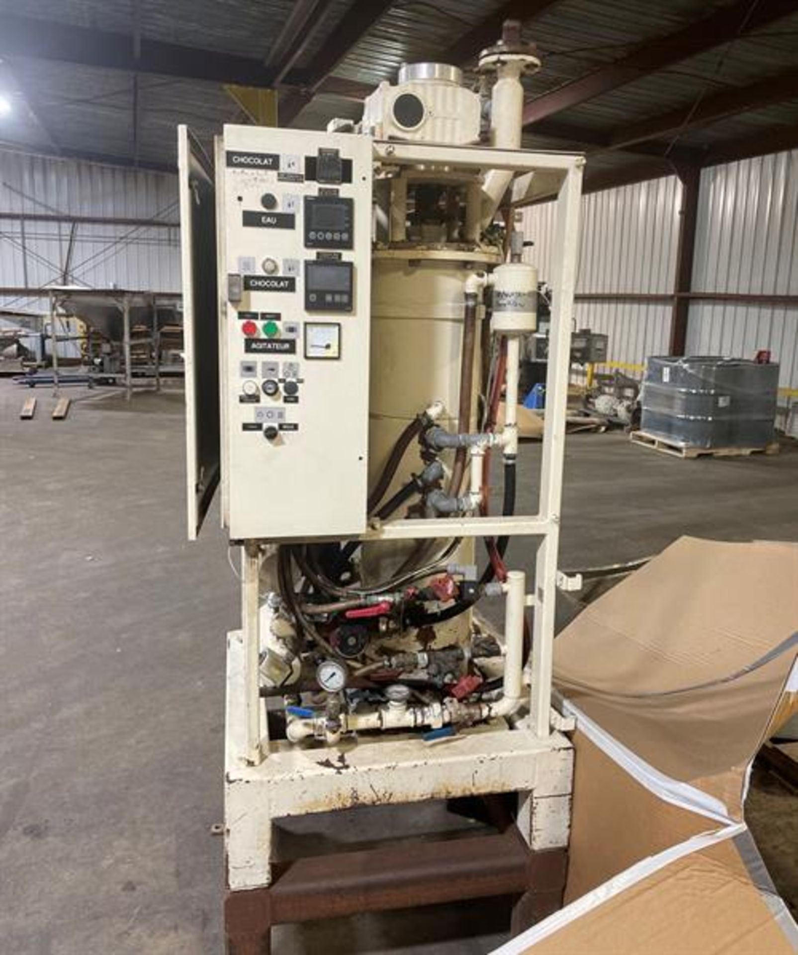 Chocotech Model TP5 Tempering Unit - Model TP 5 - Serial number 000340 - Built new in 2000 - 500kg/