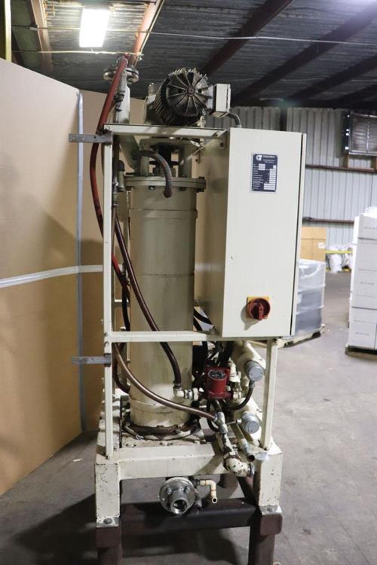 Chocotech Model TP5 Tempering Unit - Model TP 5 - Serial number 000340 - Built new in 2000 - 500kg/ - Image 3 of 5