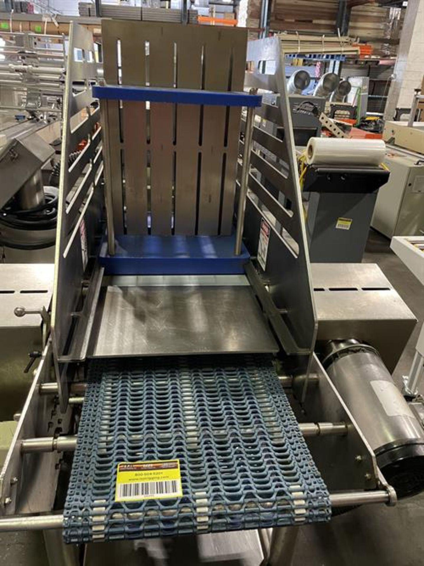 Quantum P2 Target Pepperoni Slicer - Model TP2-0016 - 16" wide x 72" long plastic belt conveyor - ( - Image 22 of 23