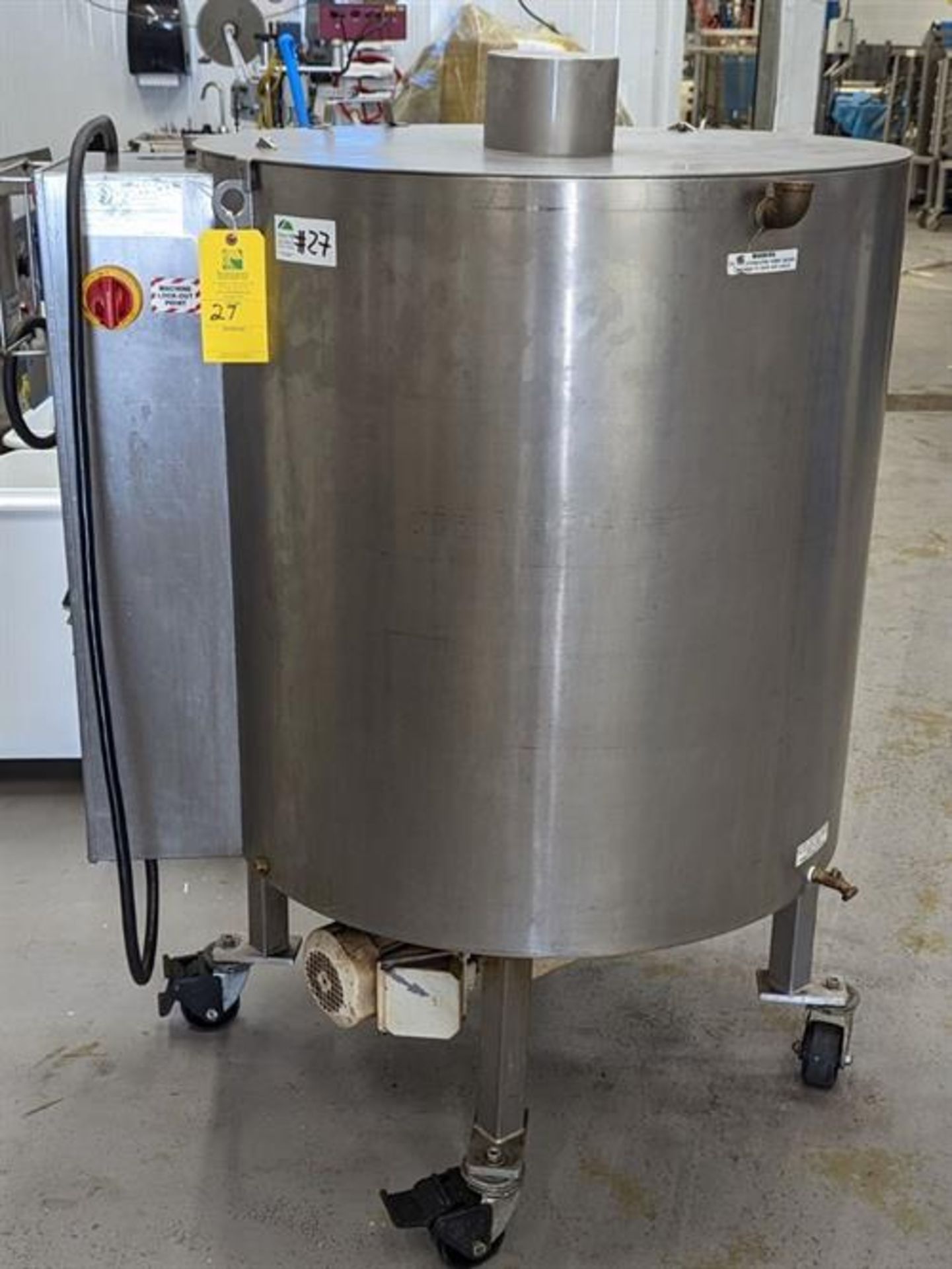 Savage 1250 lb Stainless Steel Chocolate Melter - Model 0974-40, serial#09-3479 built 2010 - Touch - Image 4 of 6