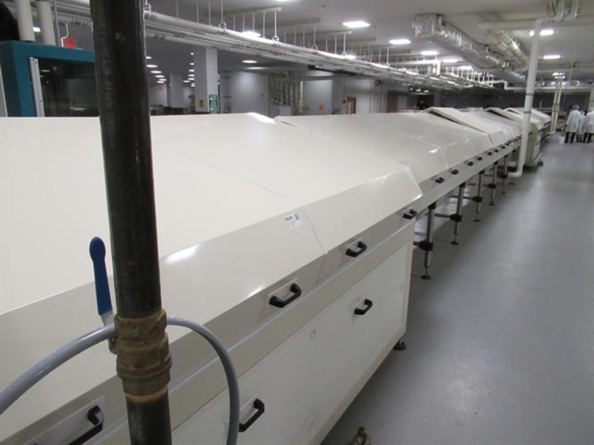 Carle & Montanari 34" Cooling Tunnel - Built new in 2002 - Model CC850 - 34" wide belt - 100' - Image 3 of 4