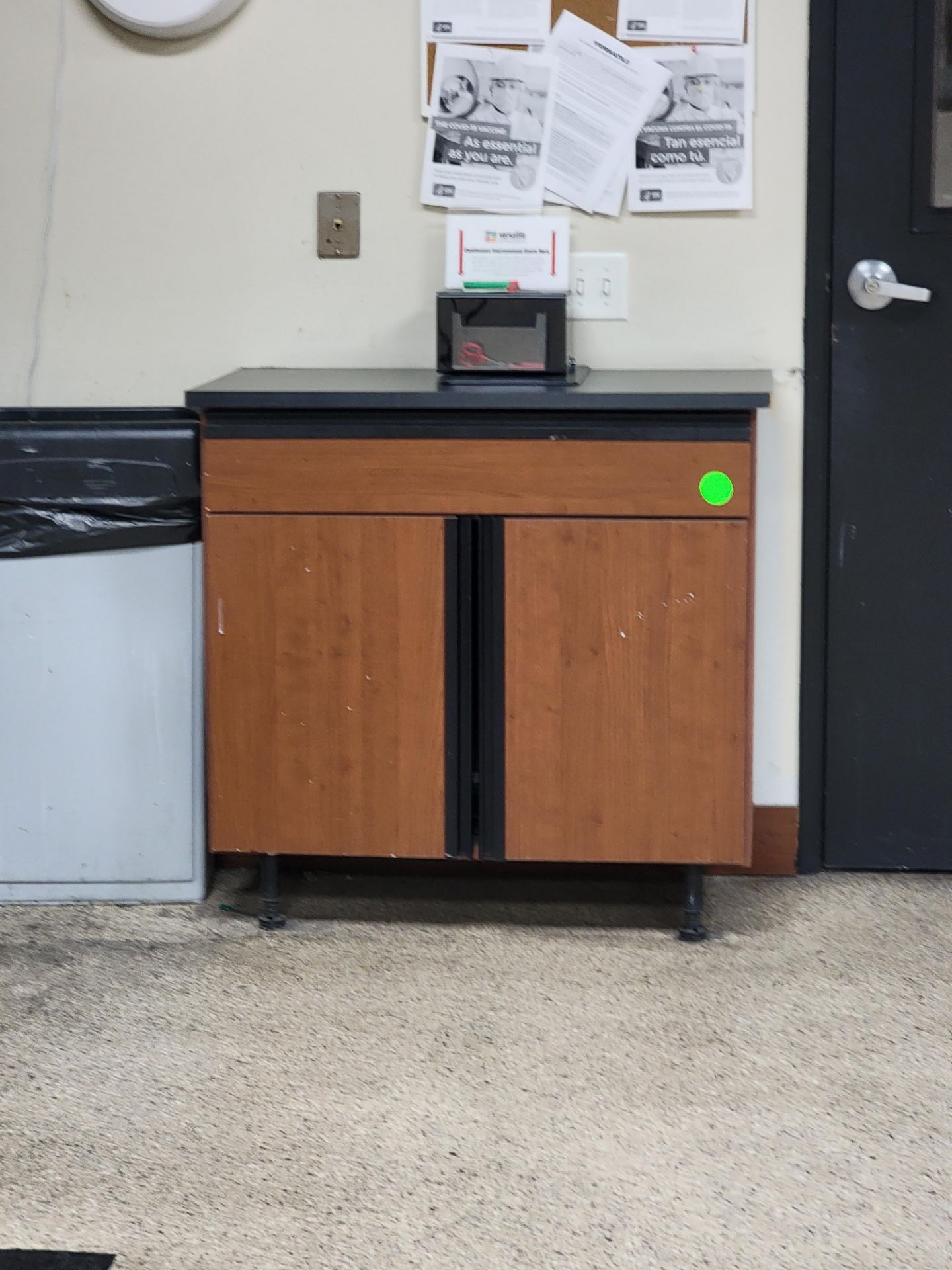 ASST BLK BROWN CABINETS - Image 2 of 2