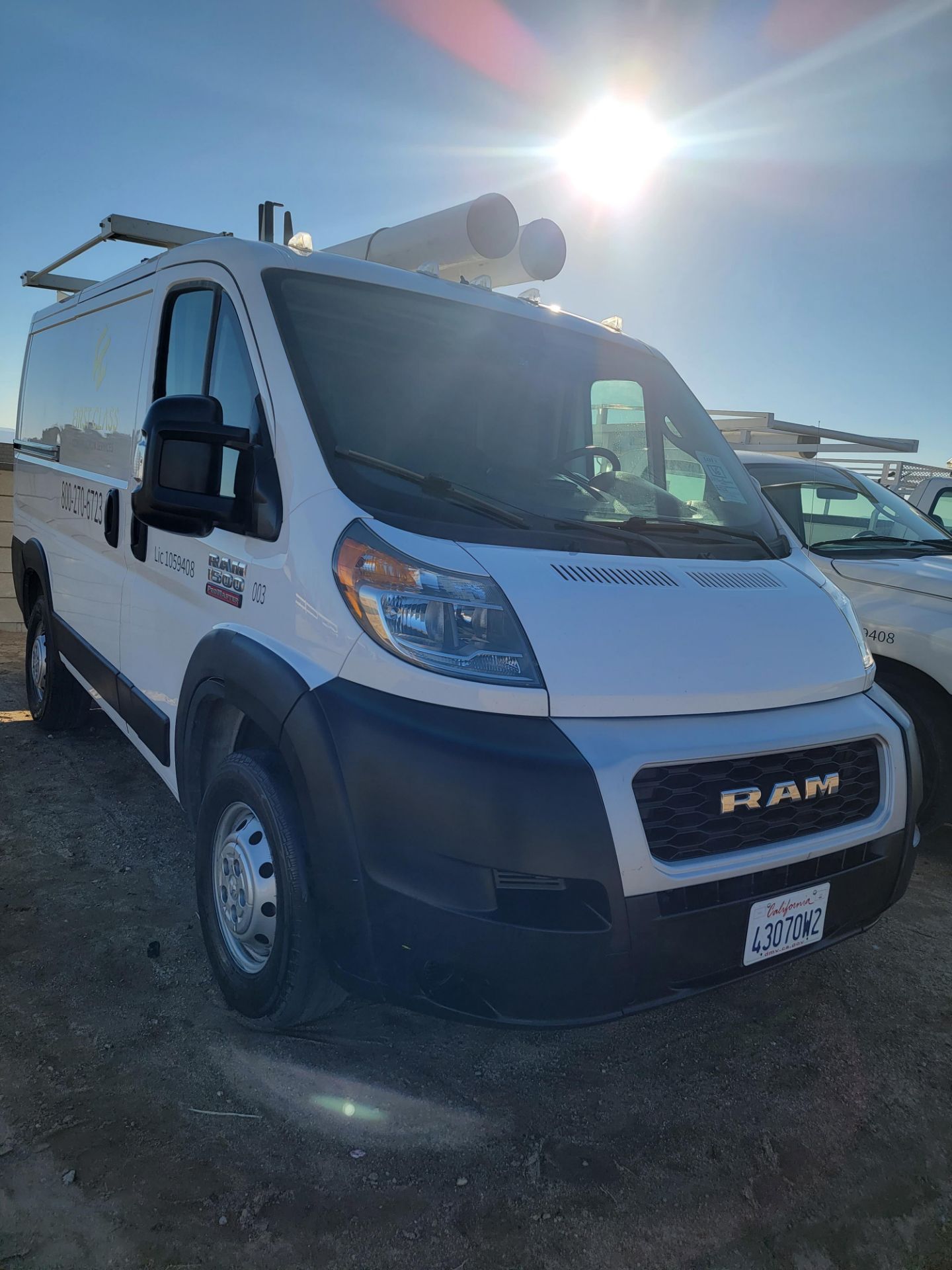 2019 RAM PROMASTER 1500 W/ LYTX DRIVE CAM - Image 5 of 27