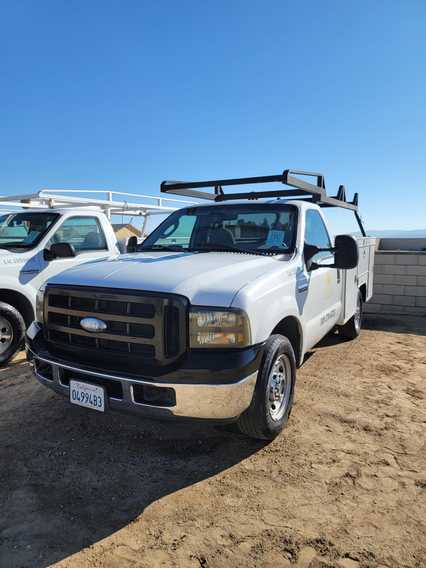 2005 FORD F250 XL SUPER DUTY W/ LYTX DRIVECAM - Image 8 of 20