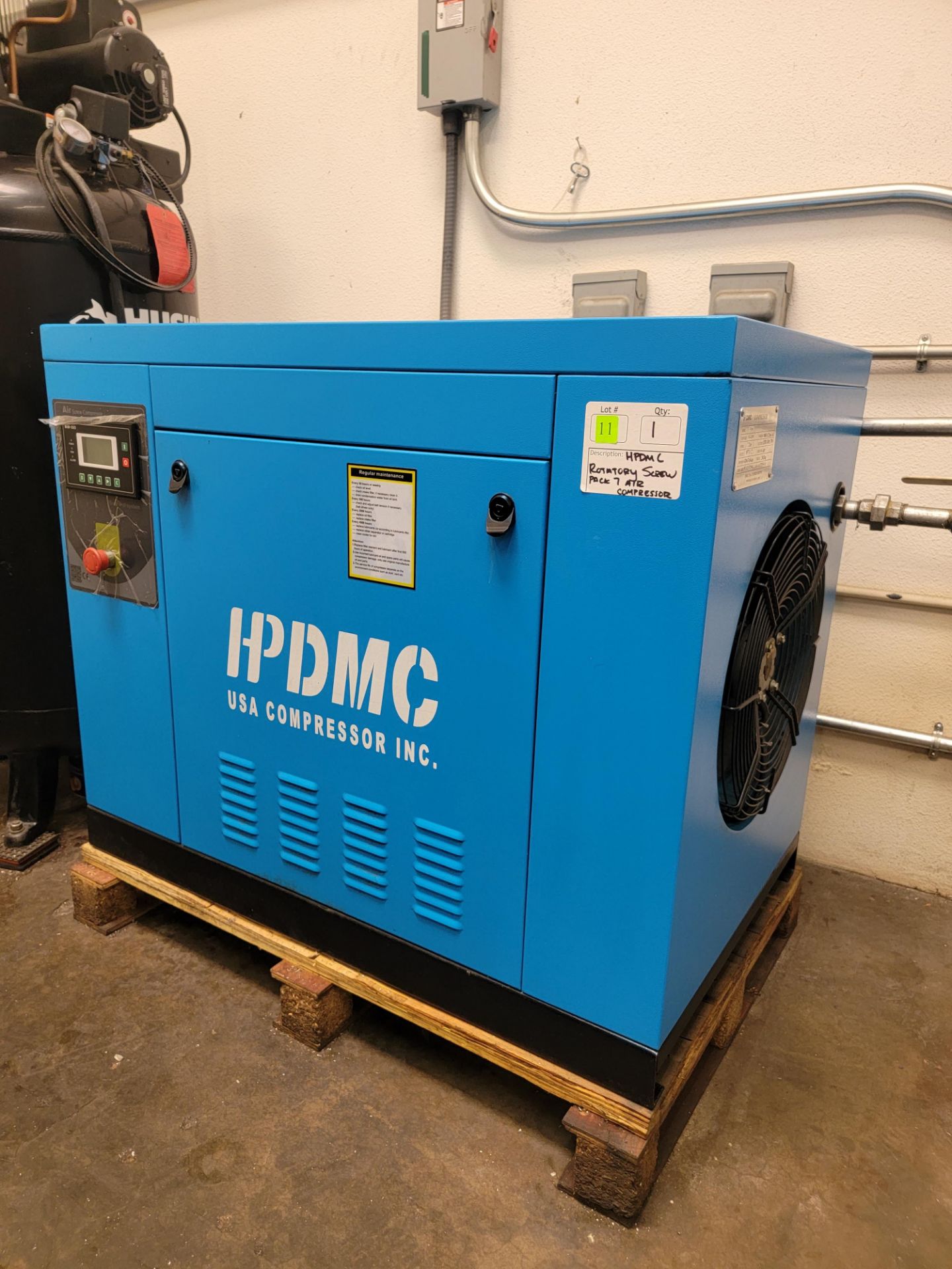 HPDMC ROTATORY SCREW PACK 7 AIR COMPRESSOR