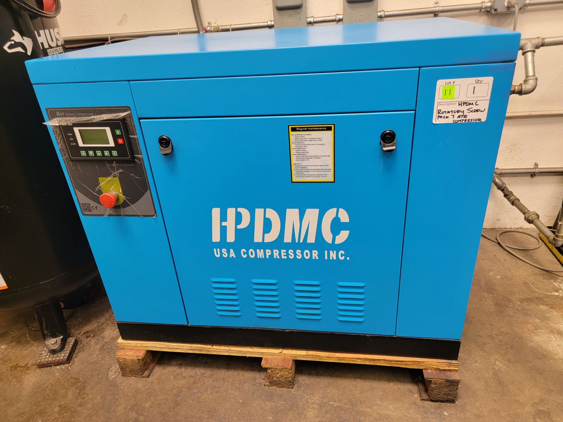 HPDMC ROTATORY SCREW PACK 7 AIR COMPRESSOR - Image 3 of 5