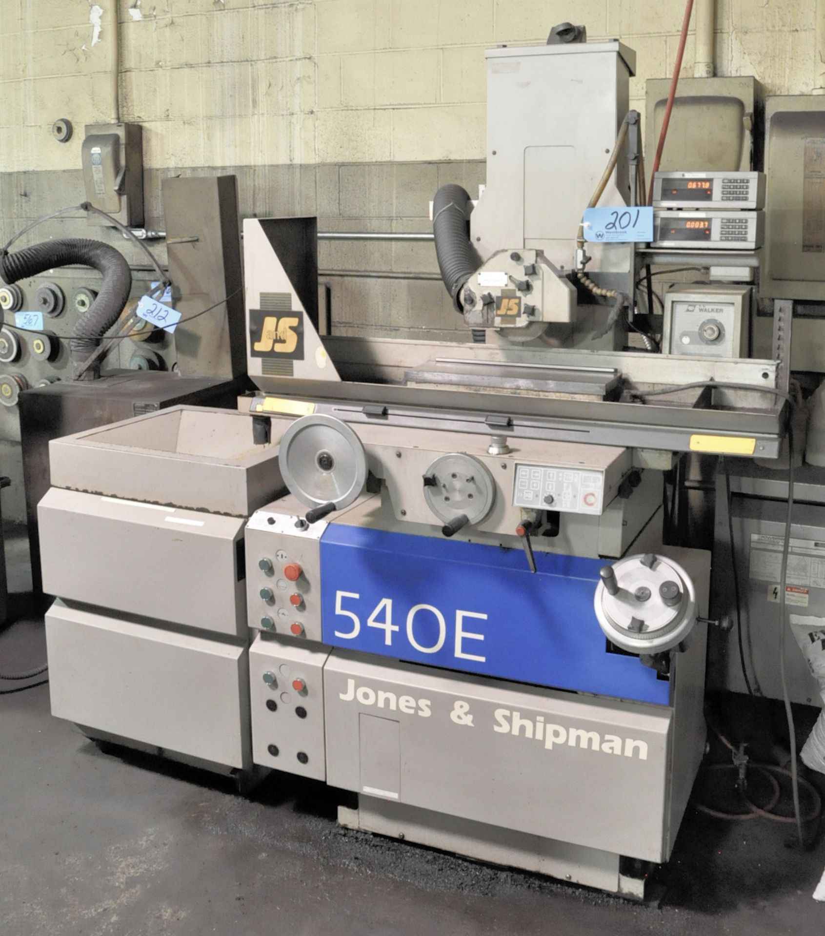 Jones & Shipman 540E, Hydraulic Automatic Surface Grinder