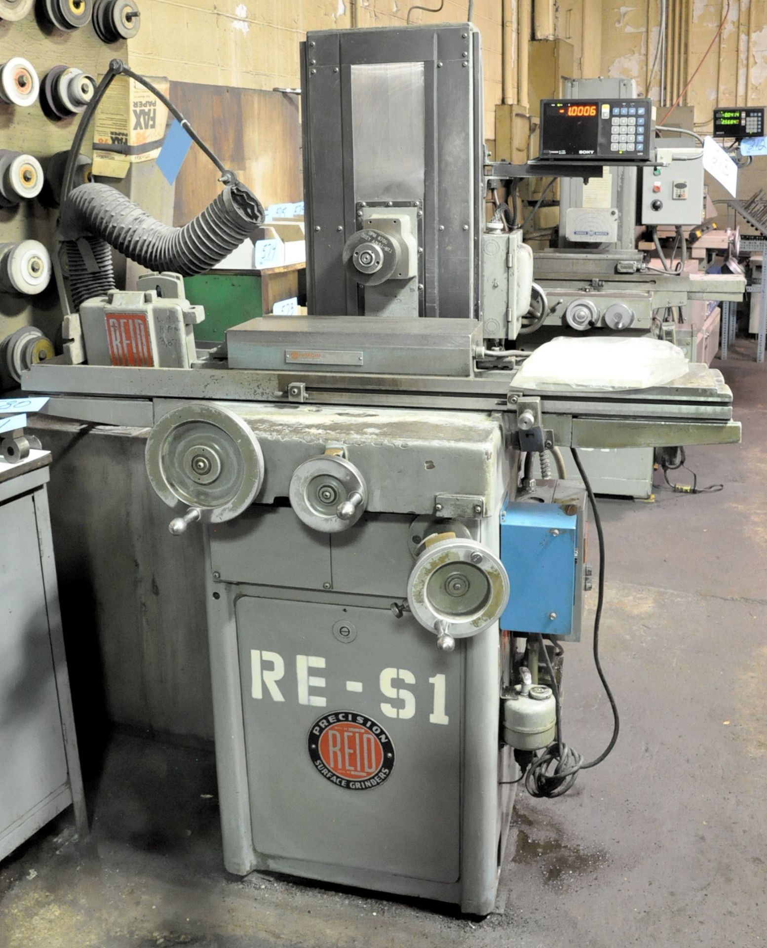 Reid 618HA, 6" x 18" Hand Feed Surface Grinder