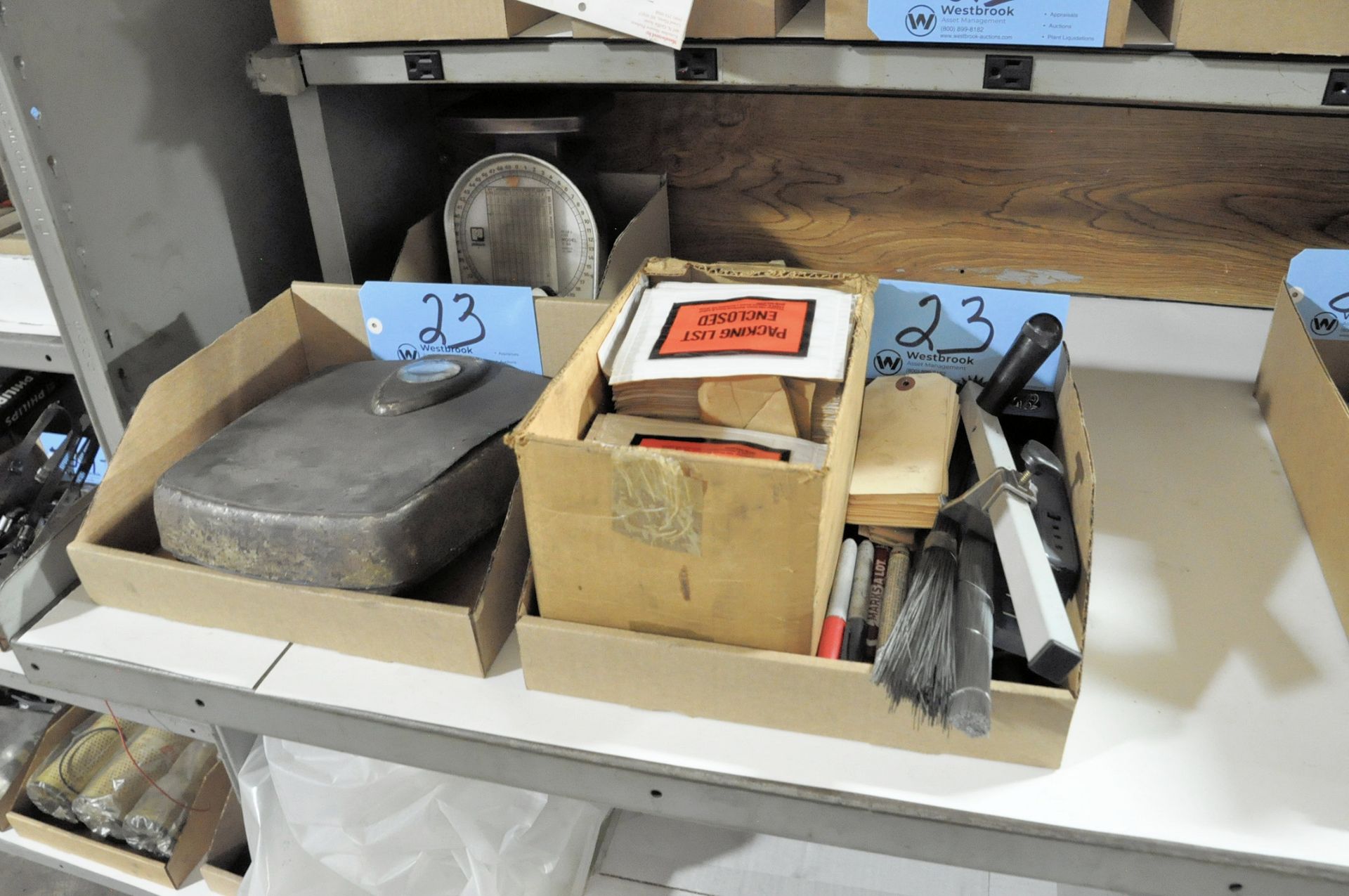 Lot-Packing Tape, Scales, Packing Slips, Tape Dispensers, Zip Bags, etc. - Image 2 of 3