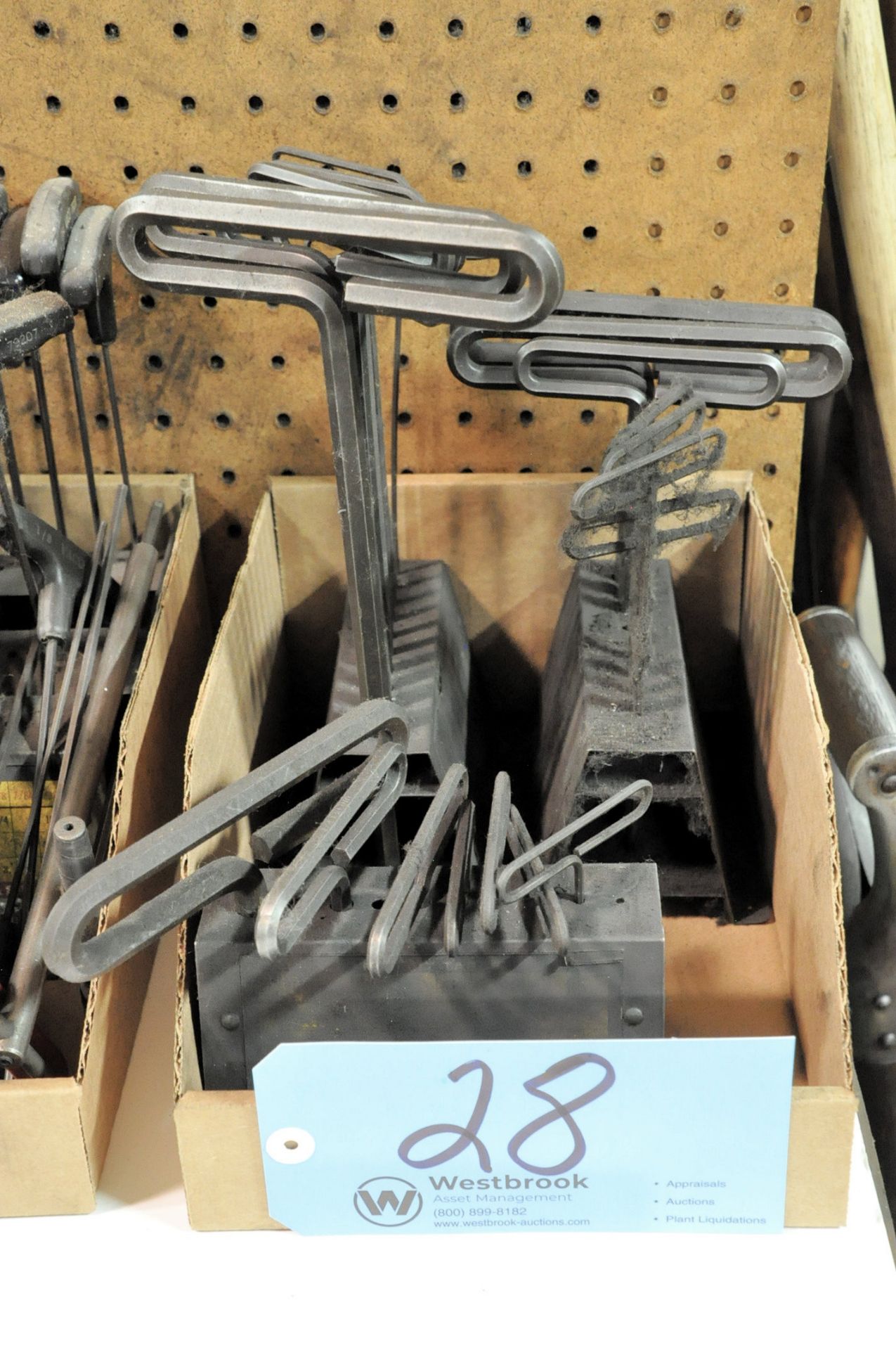 Lot-T Handle Allen Wrenches in (1) Box