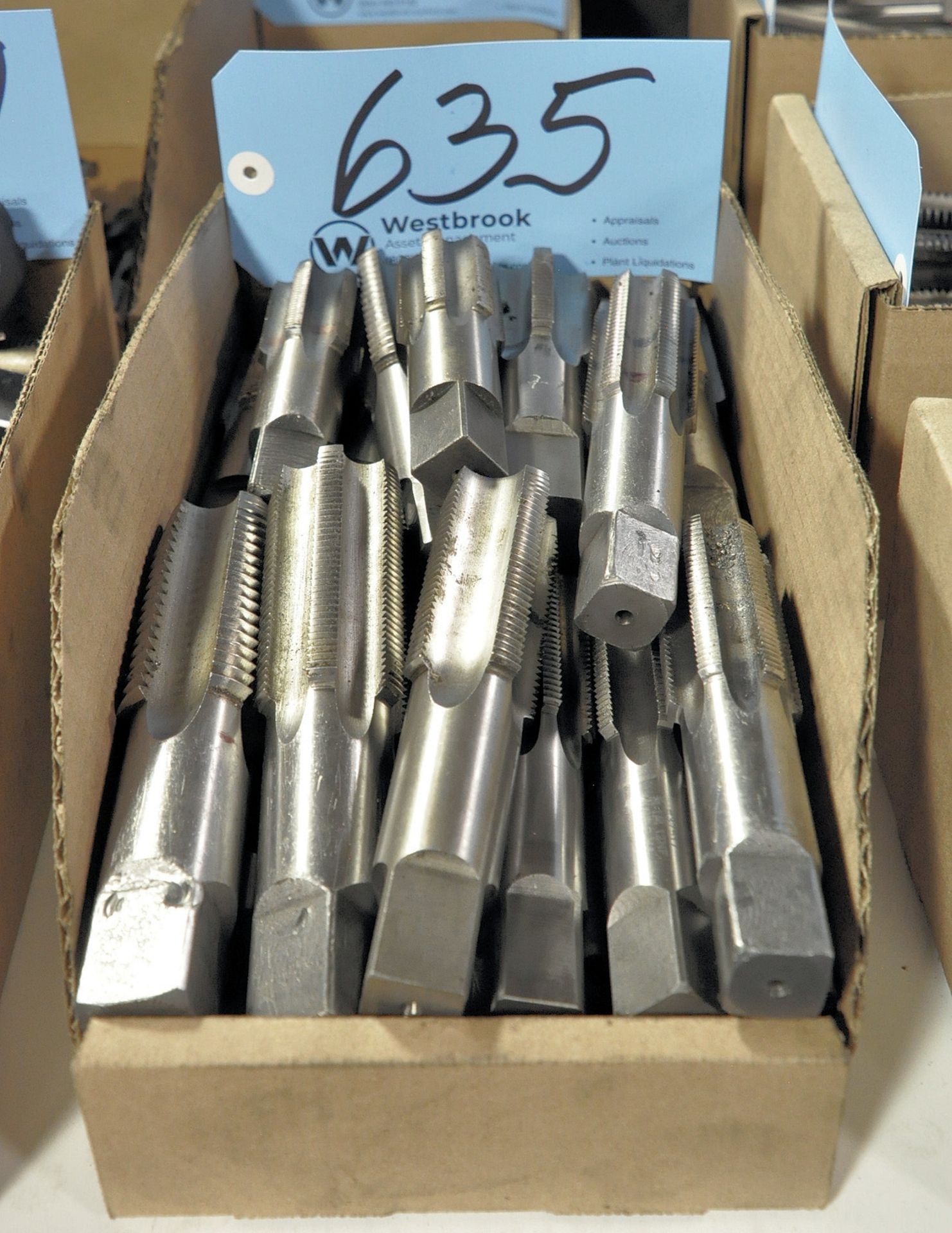 Lot-Large Taps in (1) Box