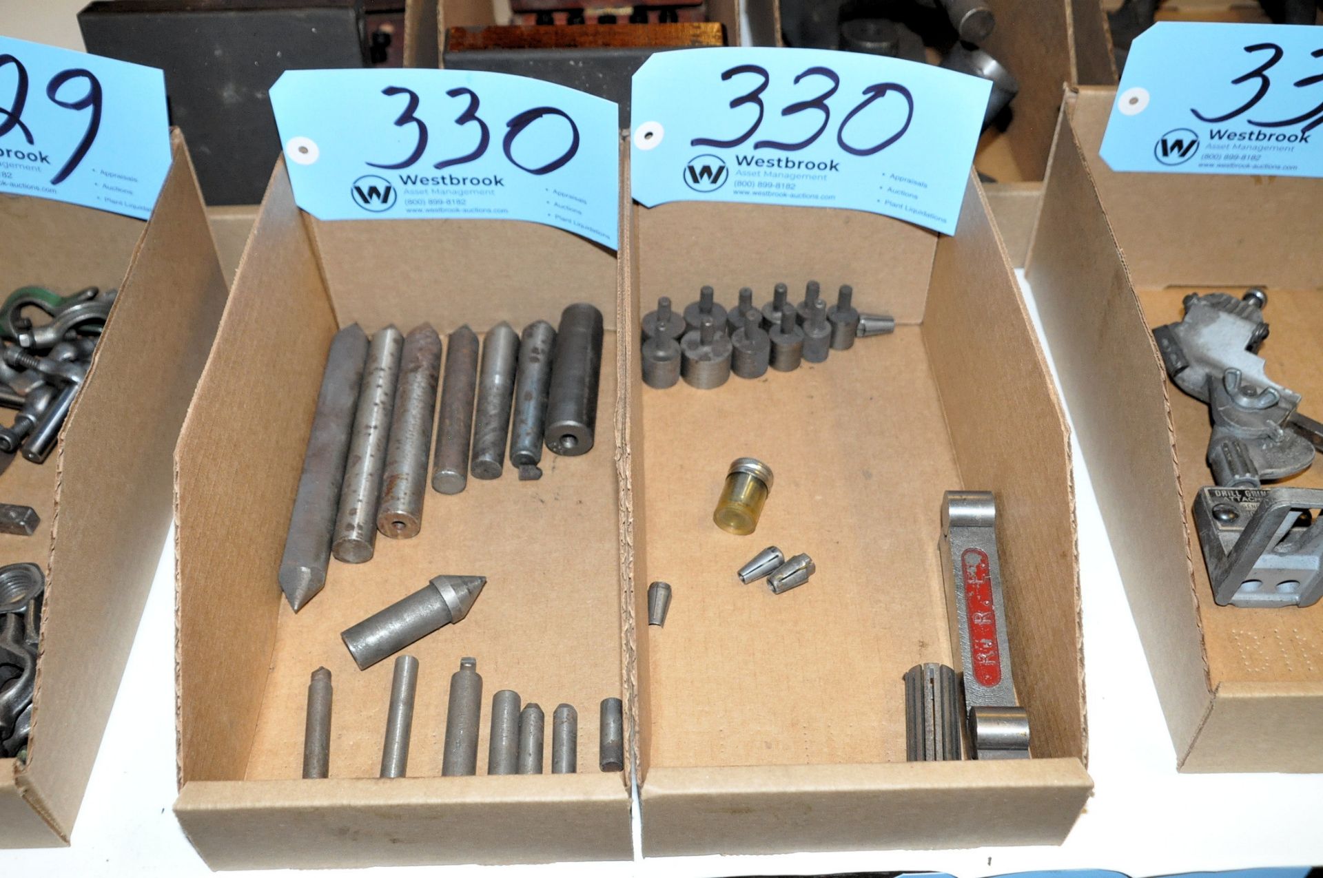 Lot-Centers and Various Tooling in (2) Boxes