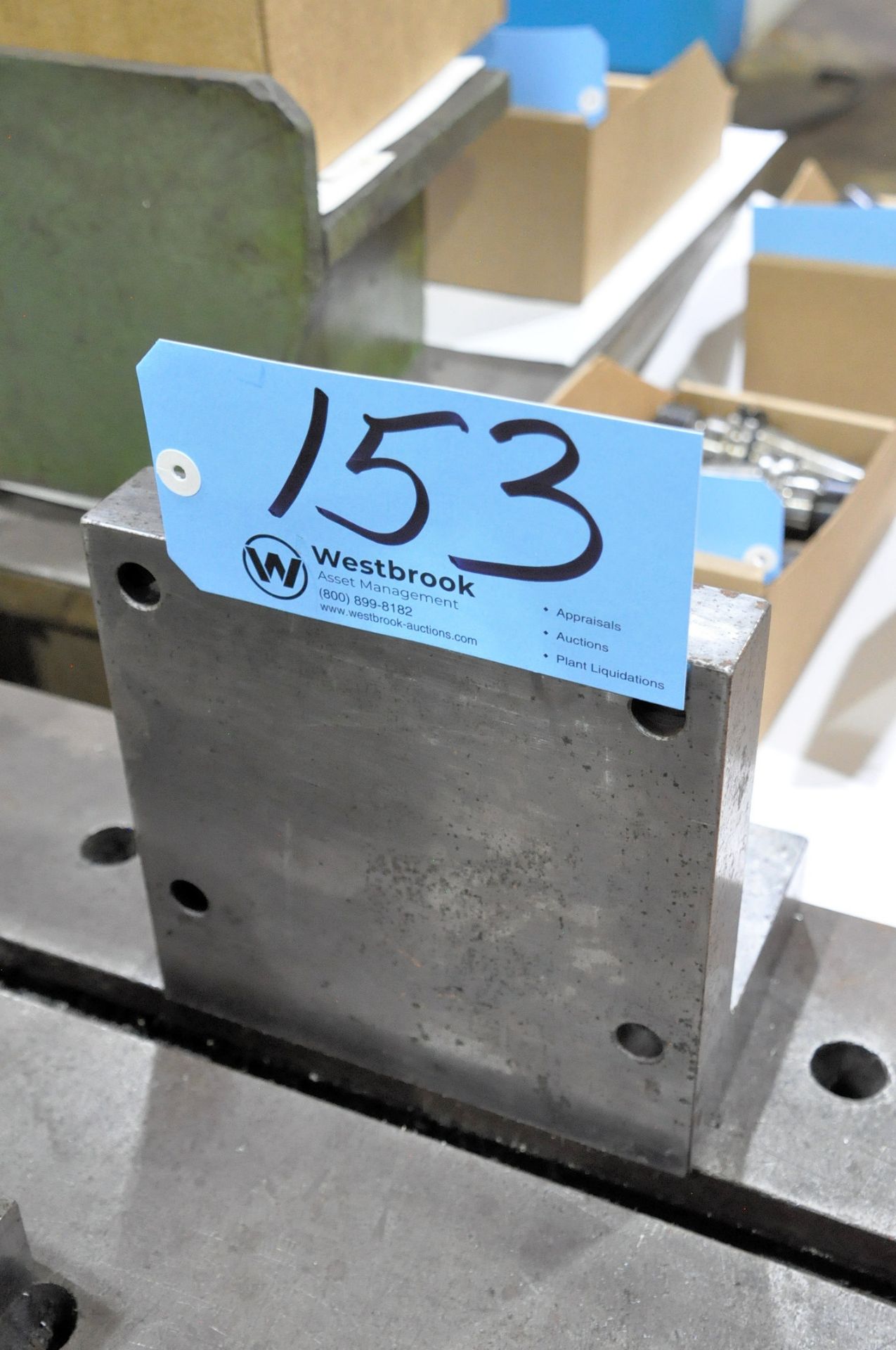 8" x 8" x 5 1/2" Angle Plate