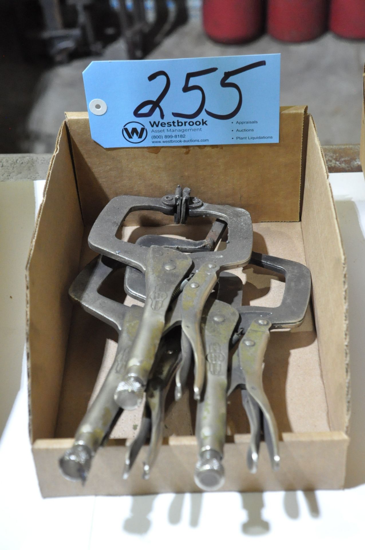 Lot-(3) Vise Grip Welding Clamps in (1) Box