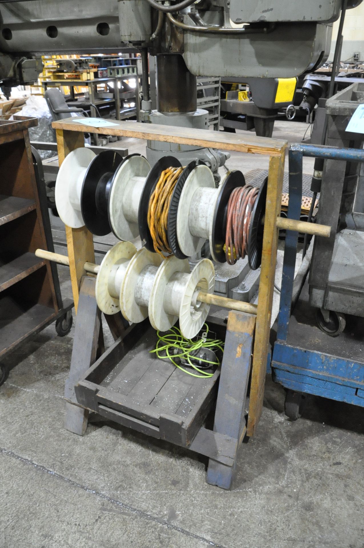 Wire Spool Rack