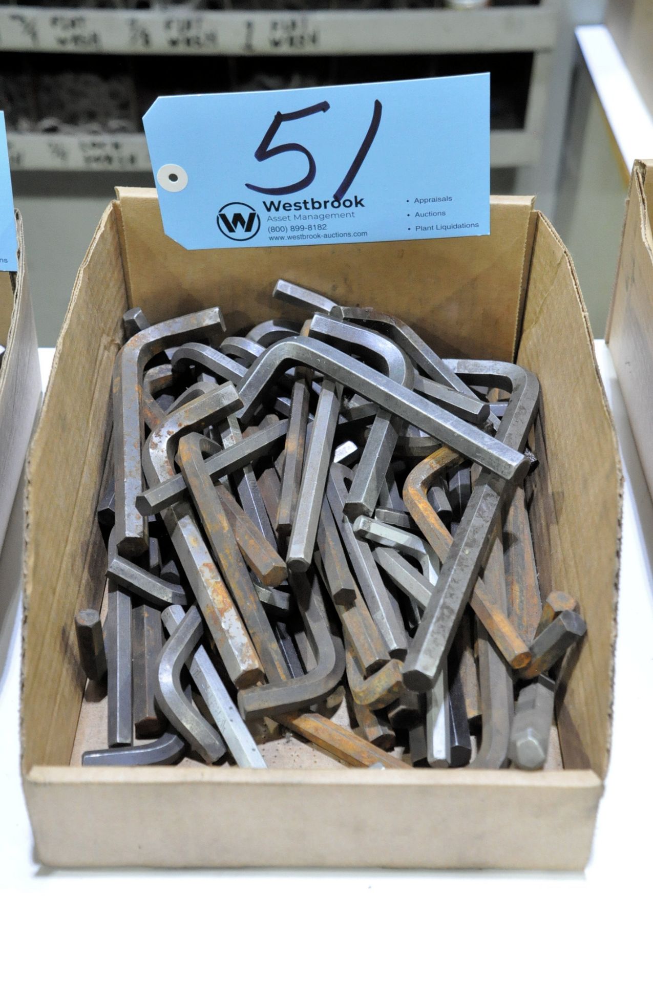 Lot-Allen Wrenches in (1) Box