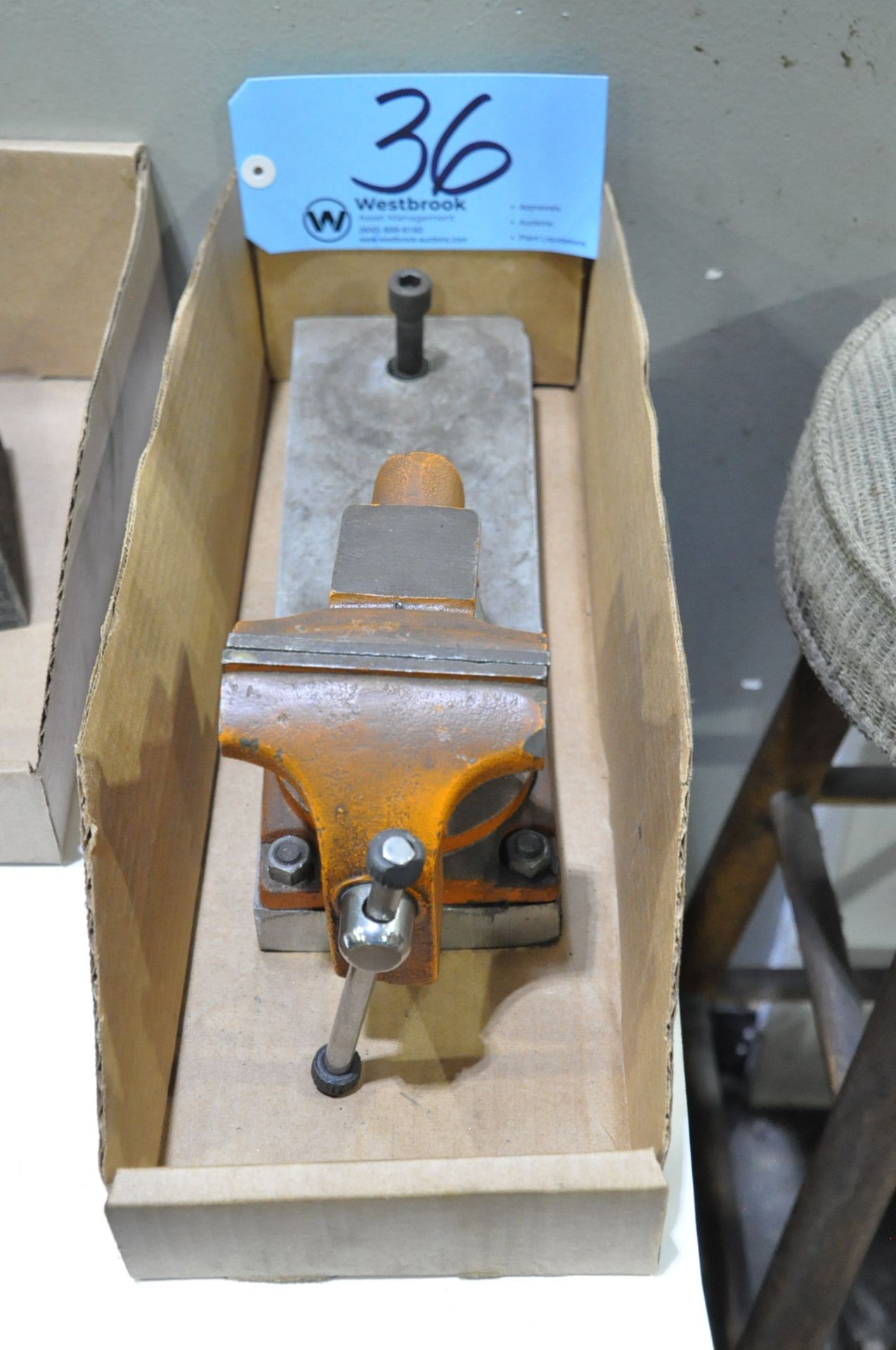 No Name 3 1/2" Swivel Bench Vise in (1) Box