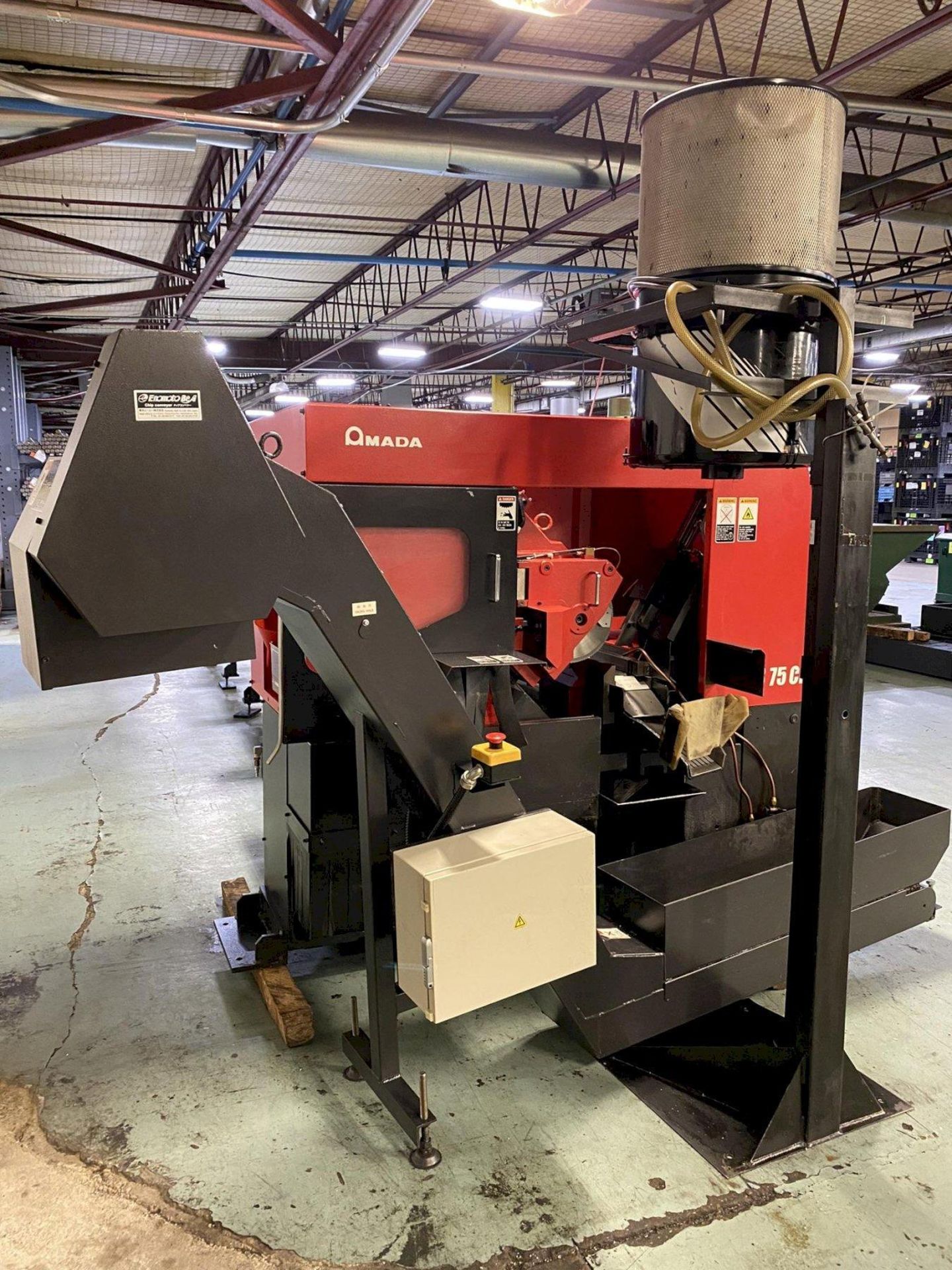 Amada 3" Circular Carbide Saw, Model CM 75CNC (2018) - Image 9 of 12