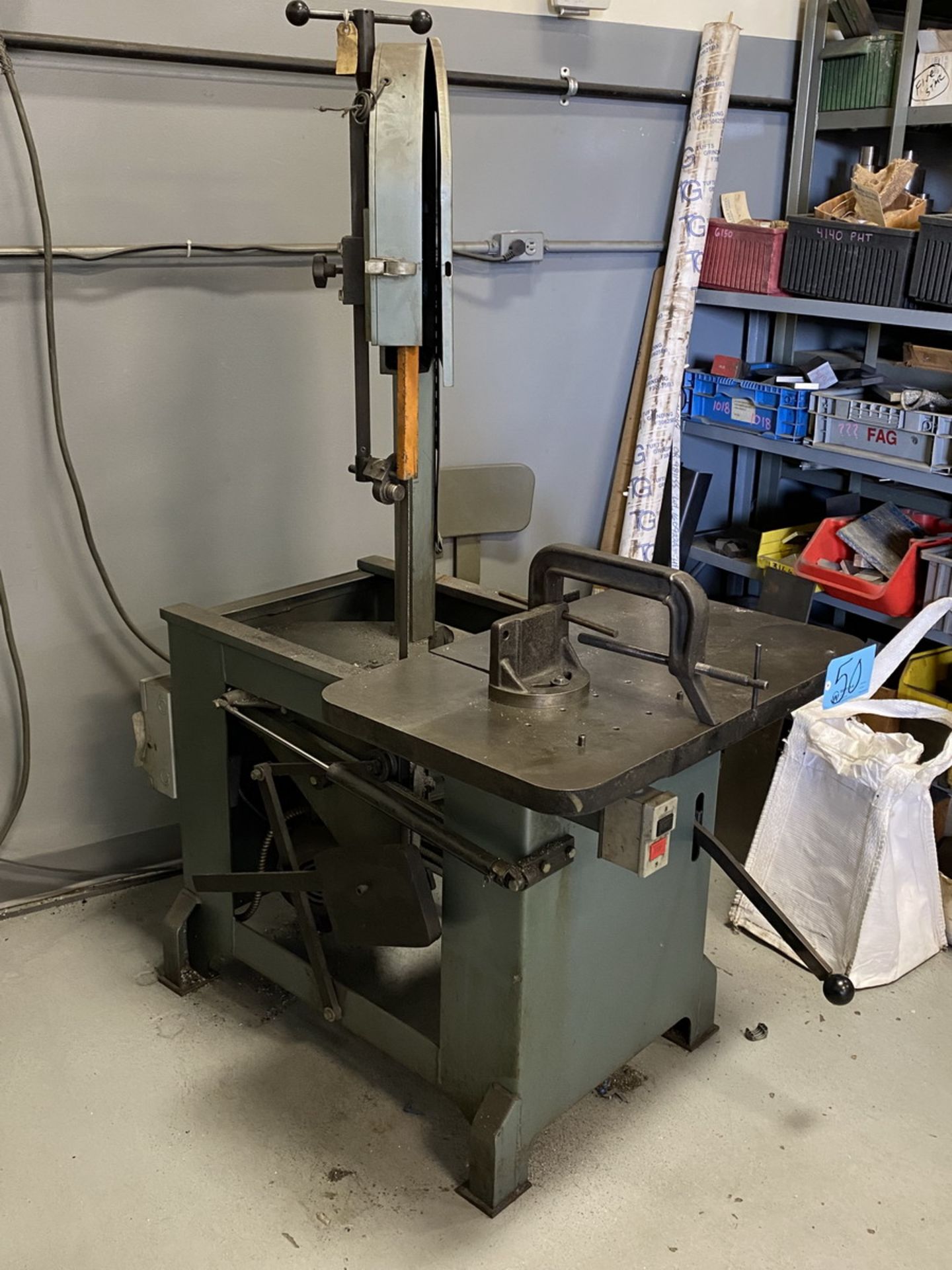 Roll-in Saw Vertical Band Saw 14-1/2'' Capacity - Image 2 of 6