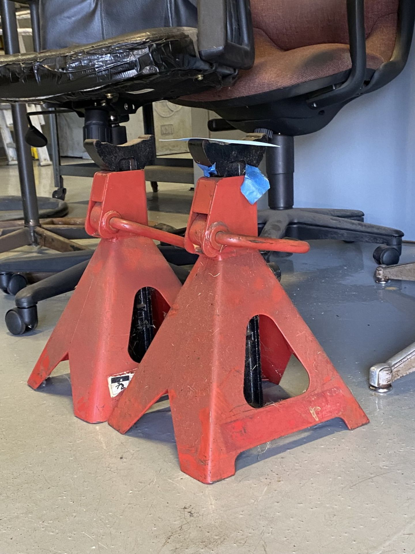Lot of (2) Height Adjustable Jack Stands Max. Height 15'' - Image 2 of 2